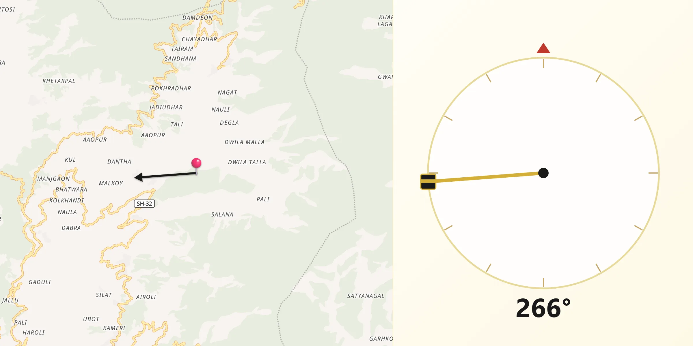 Garhwal से मक्का की दिशा