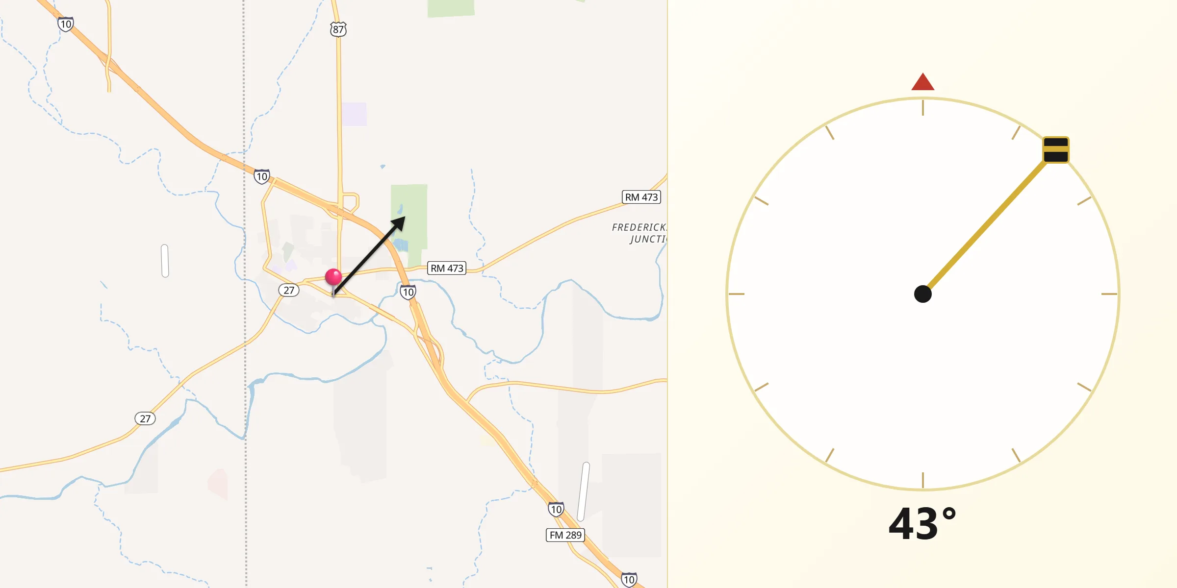 Qibla Direction from Comfort