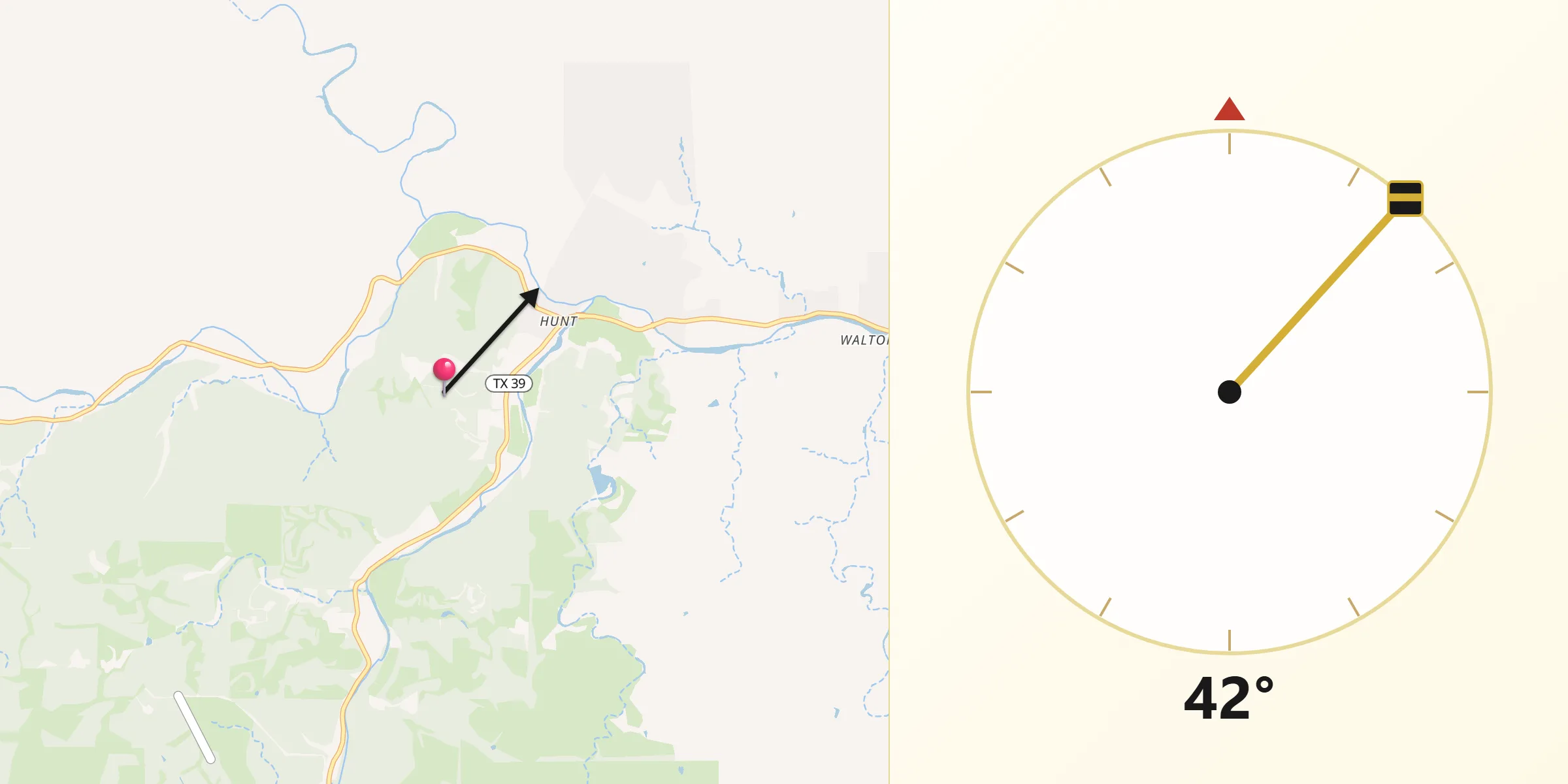 Qibla Direction from Kerr
