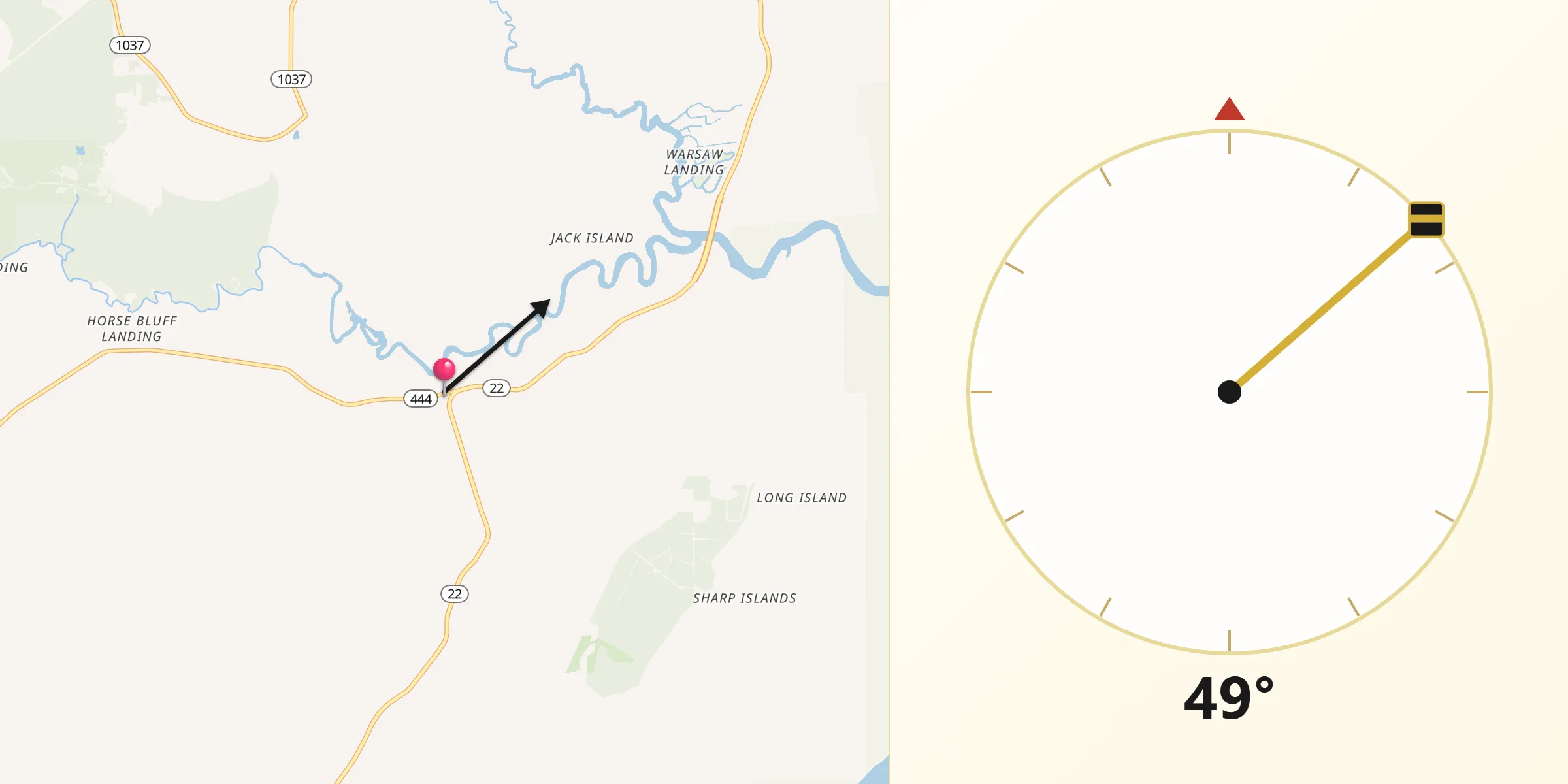 Qibla Direction from Killian