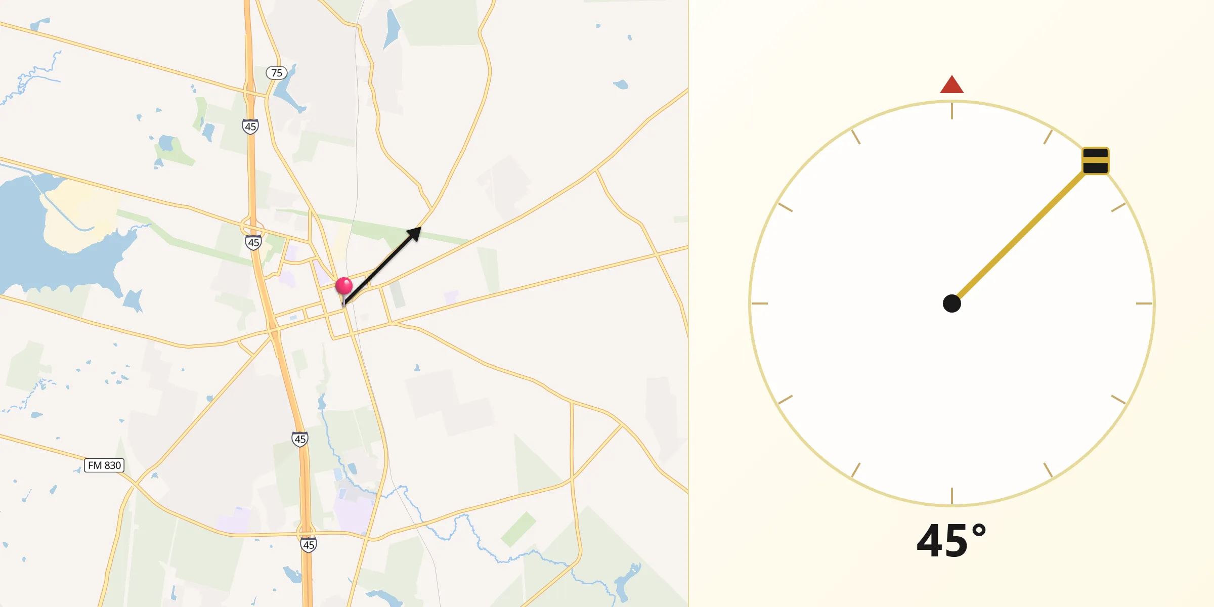 Qibla Direction from Willis