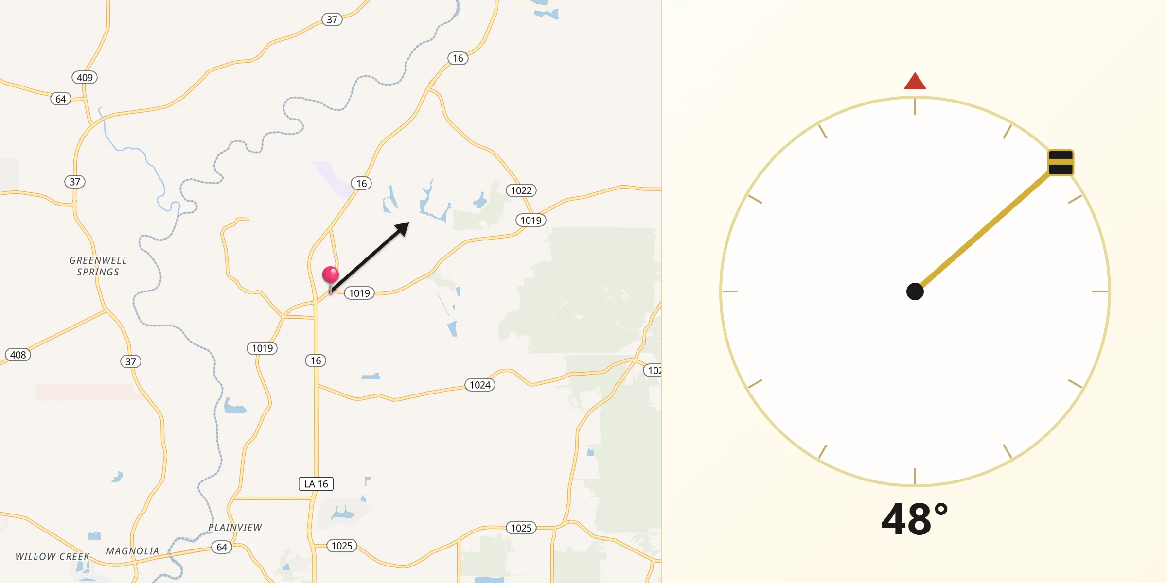 Qibla Direction from Watson