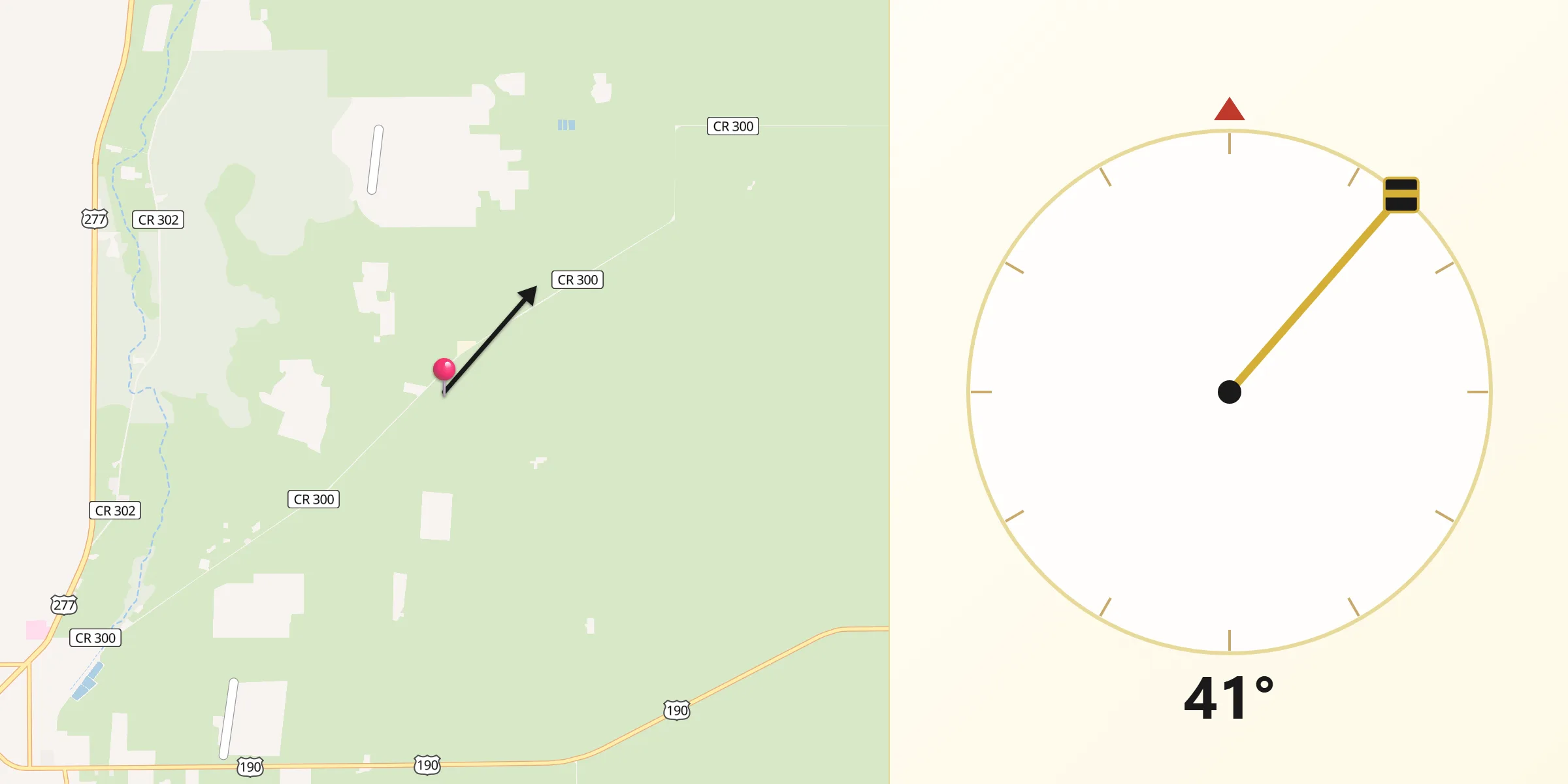Qibla Direction from Schleicher