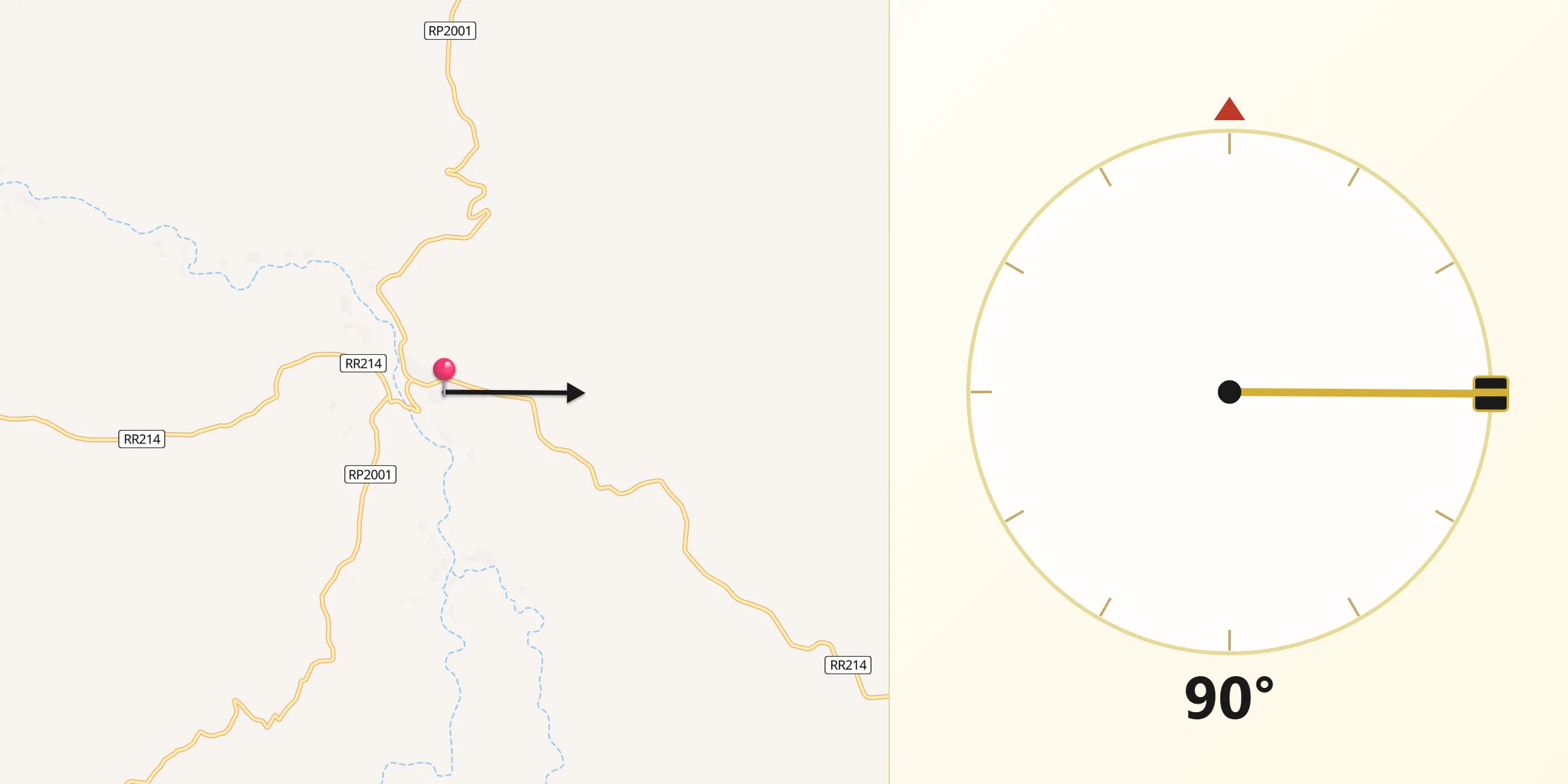 اتجاه القبلة من بوعبوط