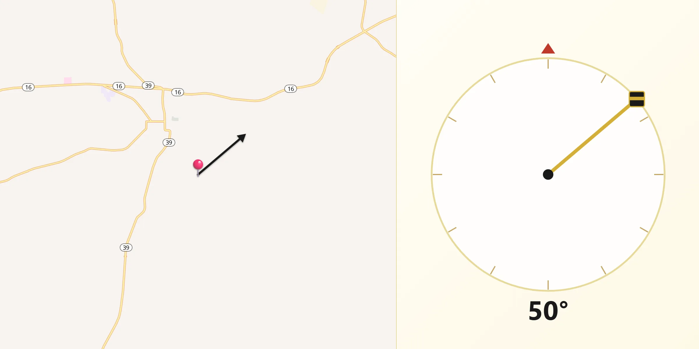 Qibla Direction from Kemper