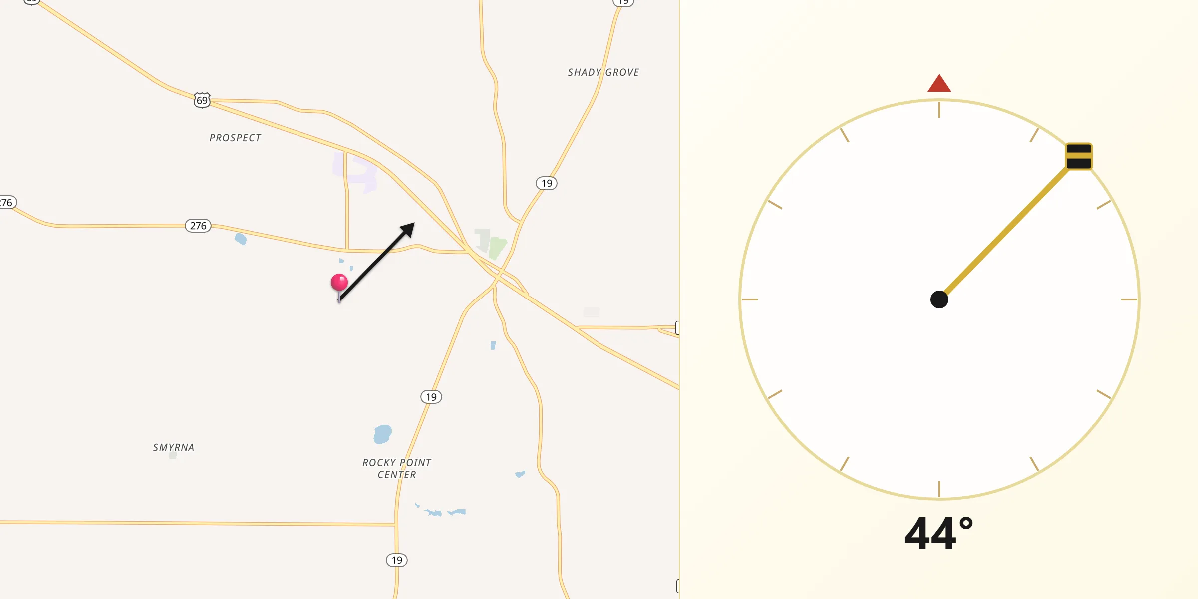 Qibla Direction from Rains