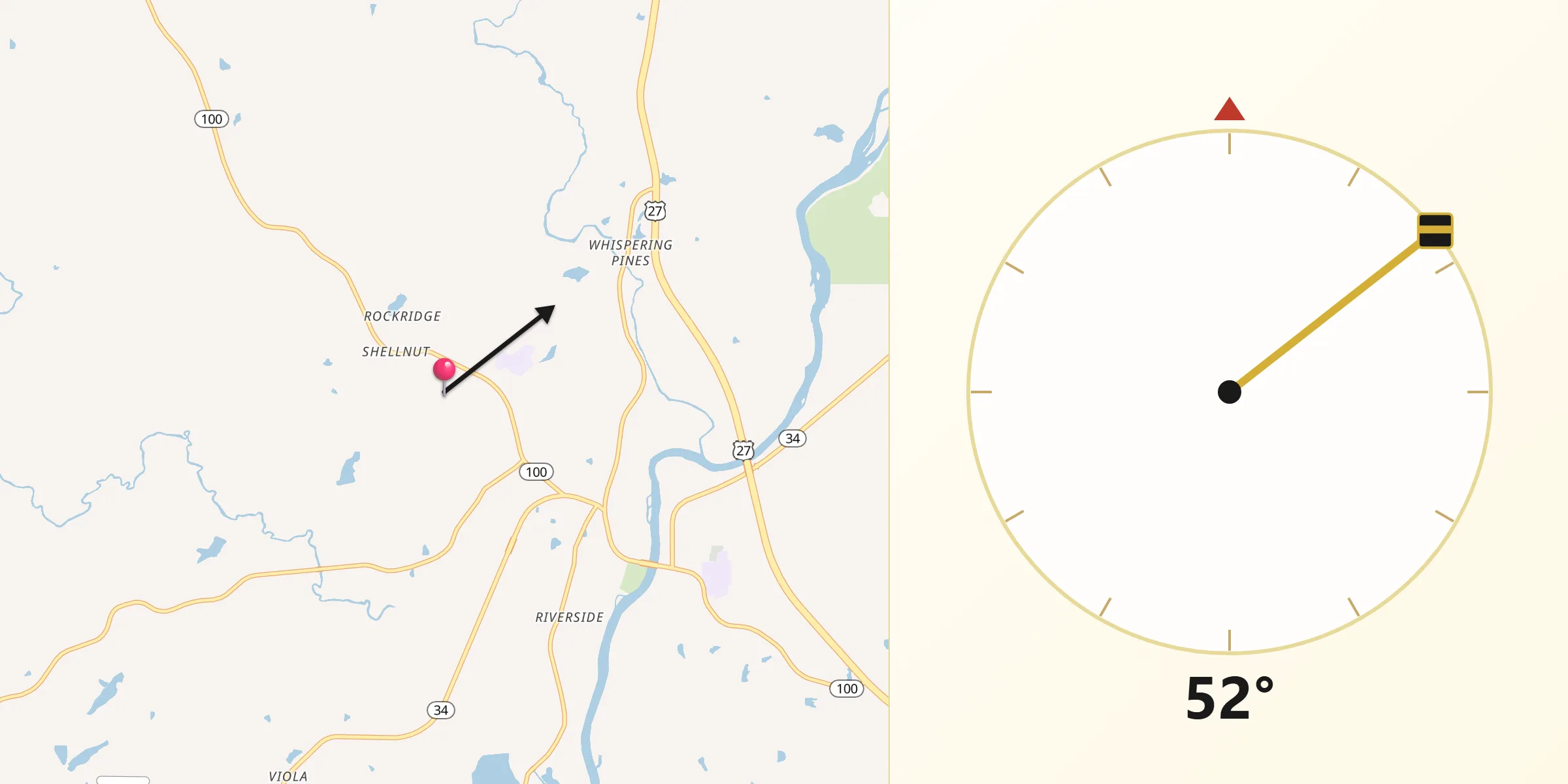 Qibla Direction from Heard