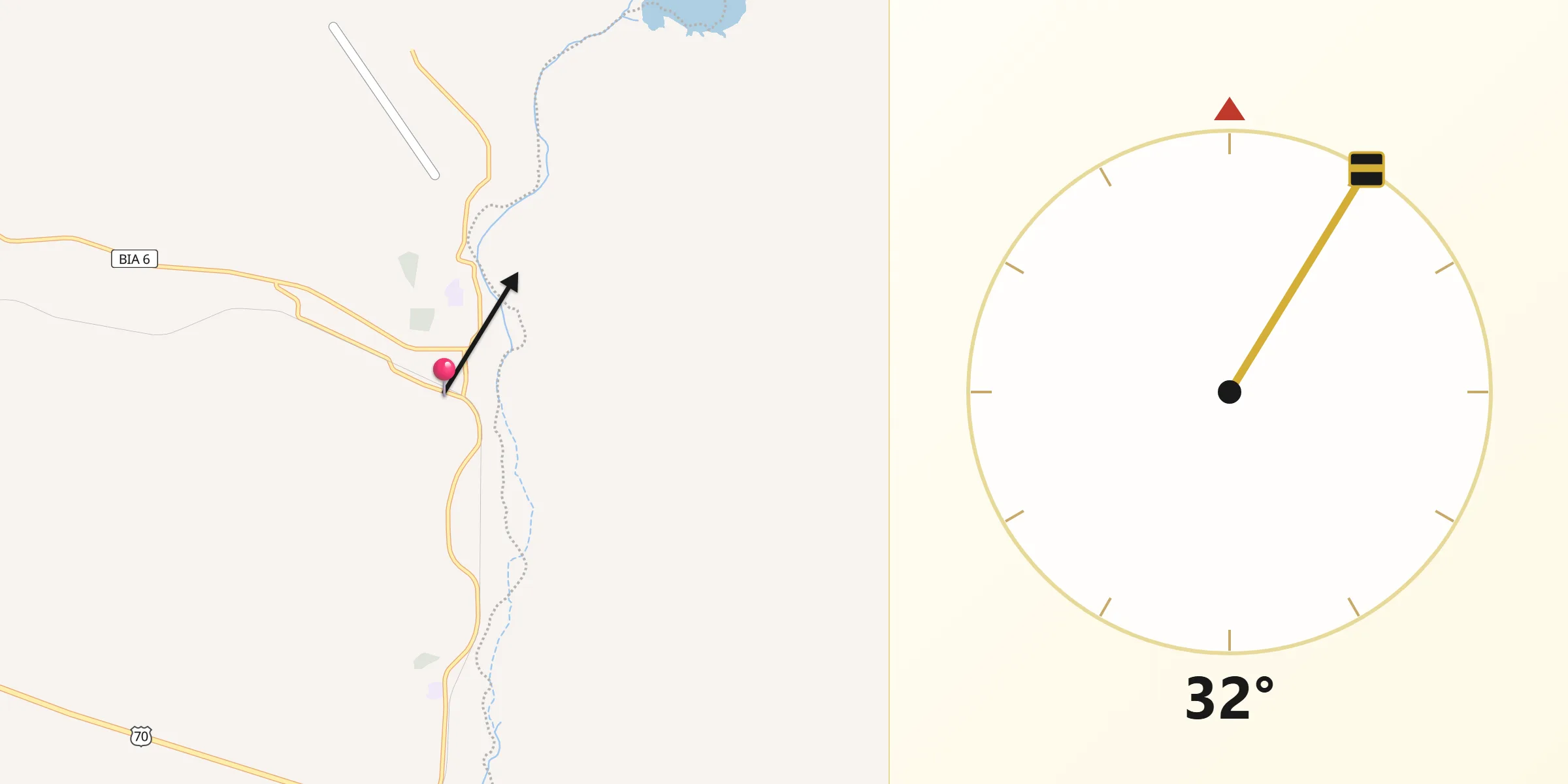 Qibla Direction from San Carlos