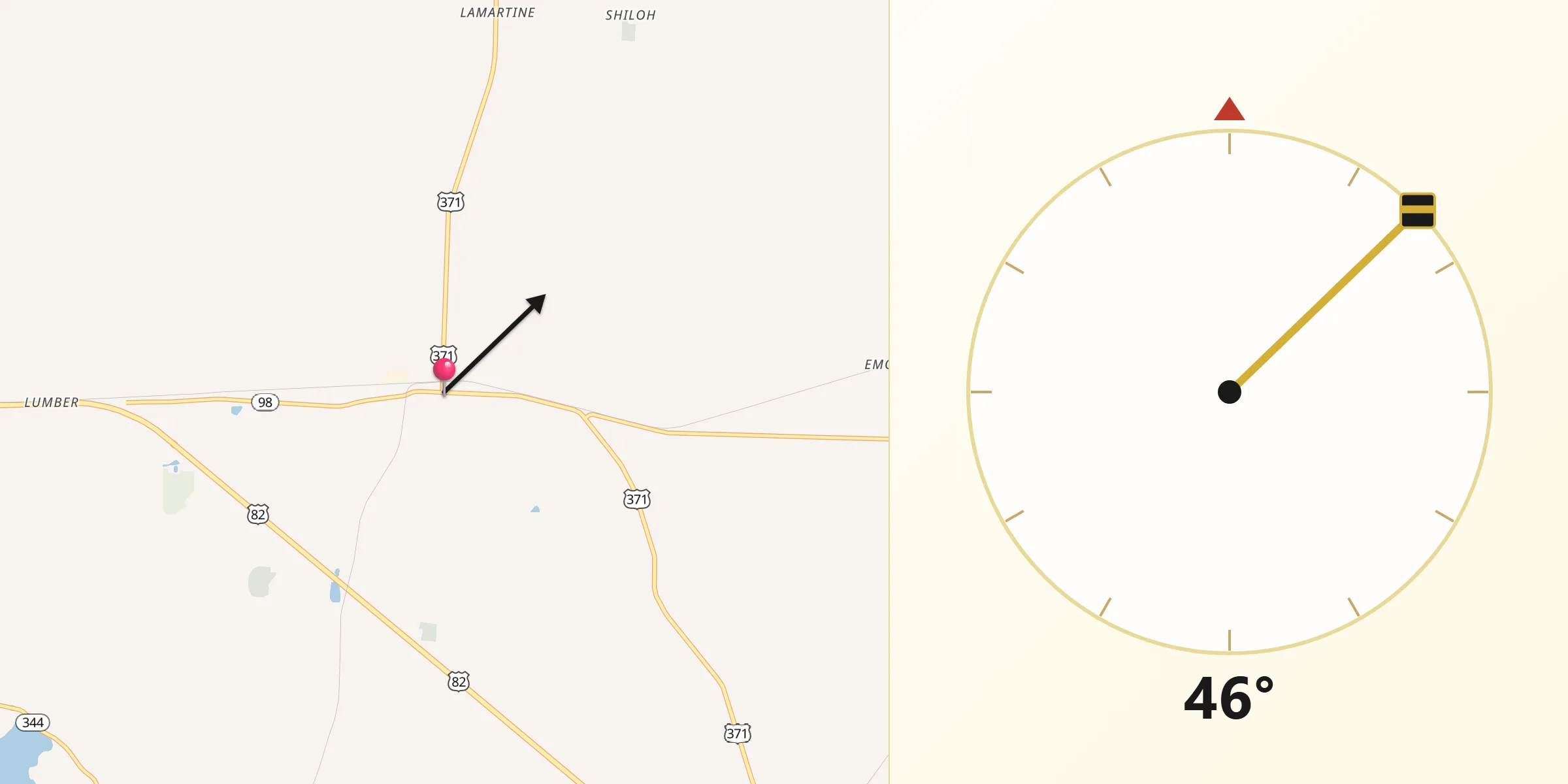 Qibla Direction from Waldo