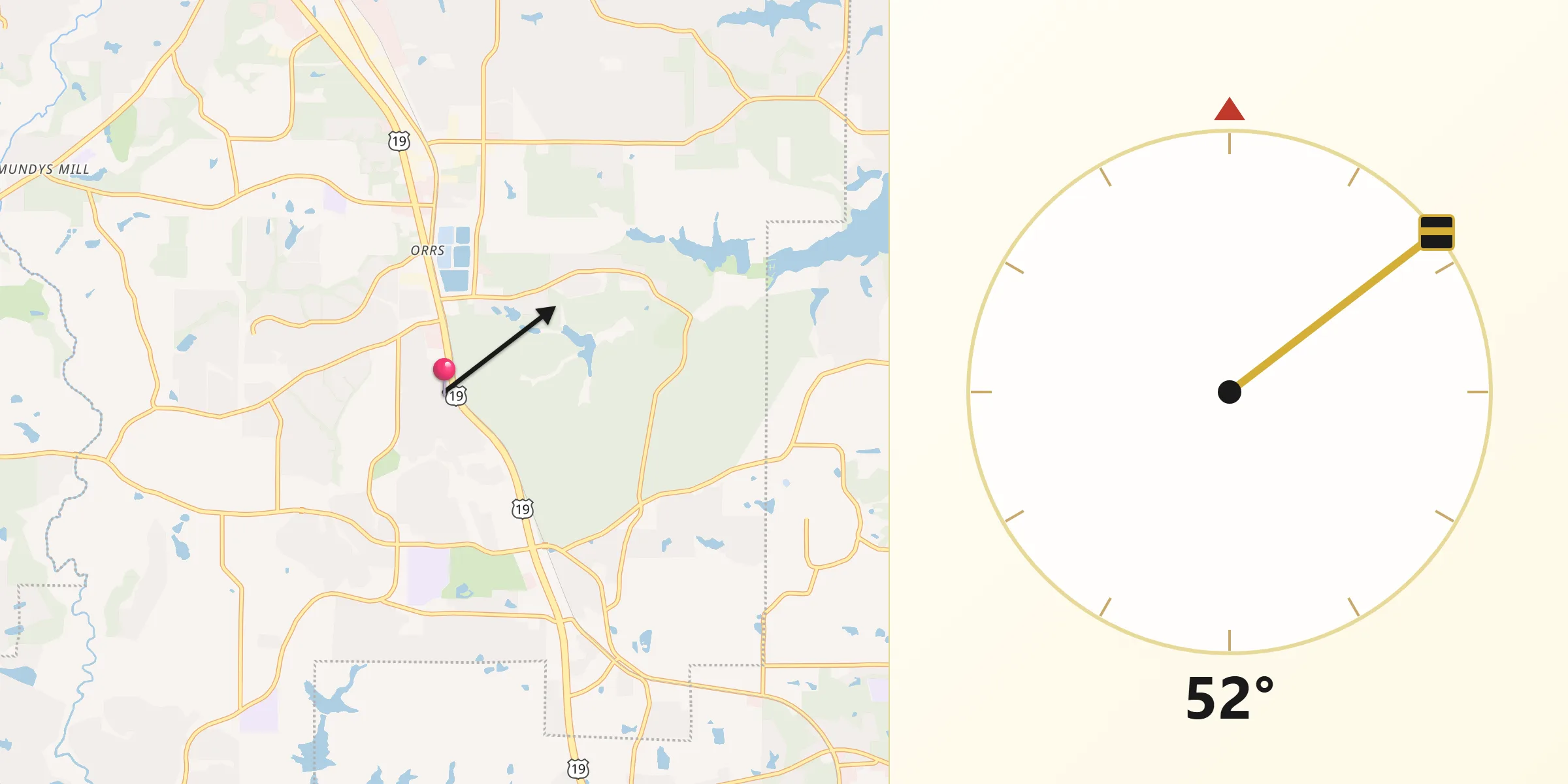 Qibla Direction from Bonanza