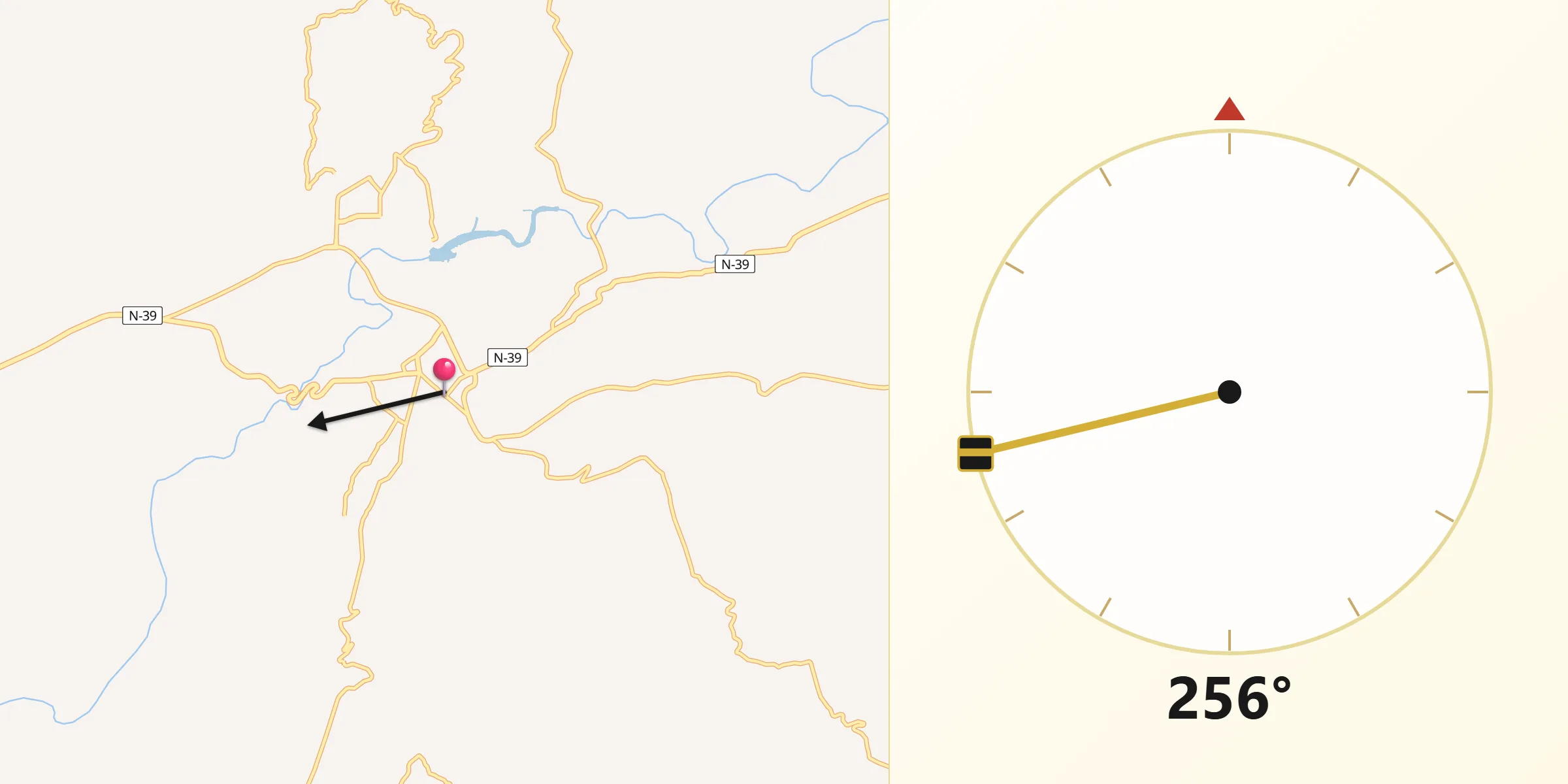 کہوٹہ سے مکہ کی سمت