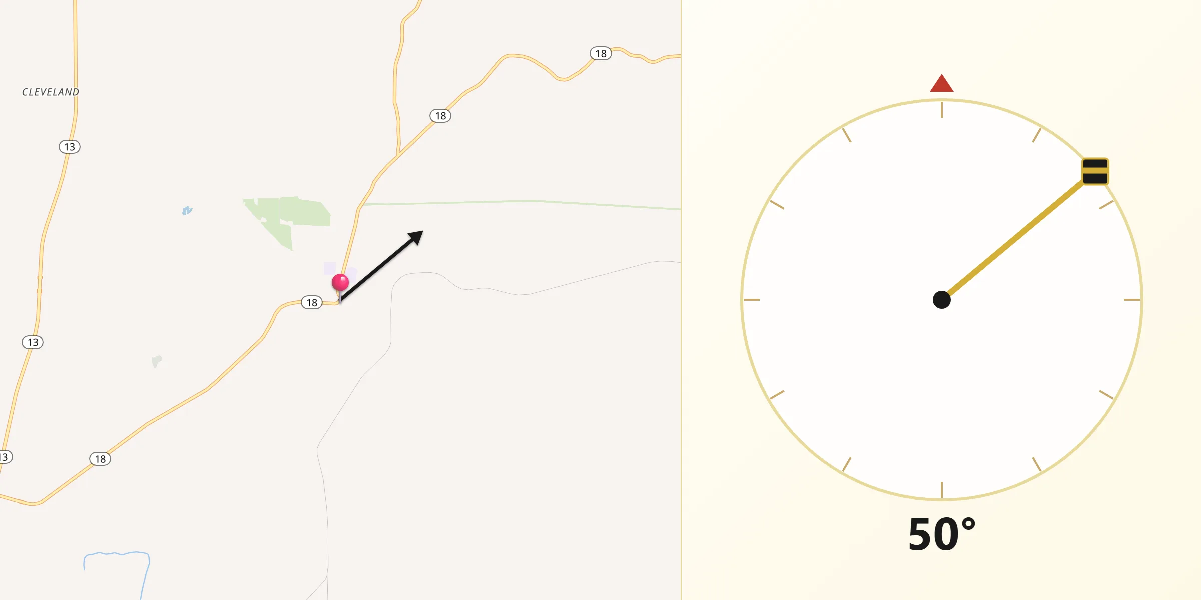 Qibla Direction from Berry