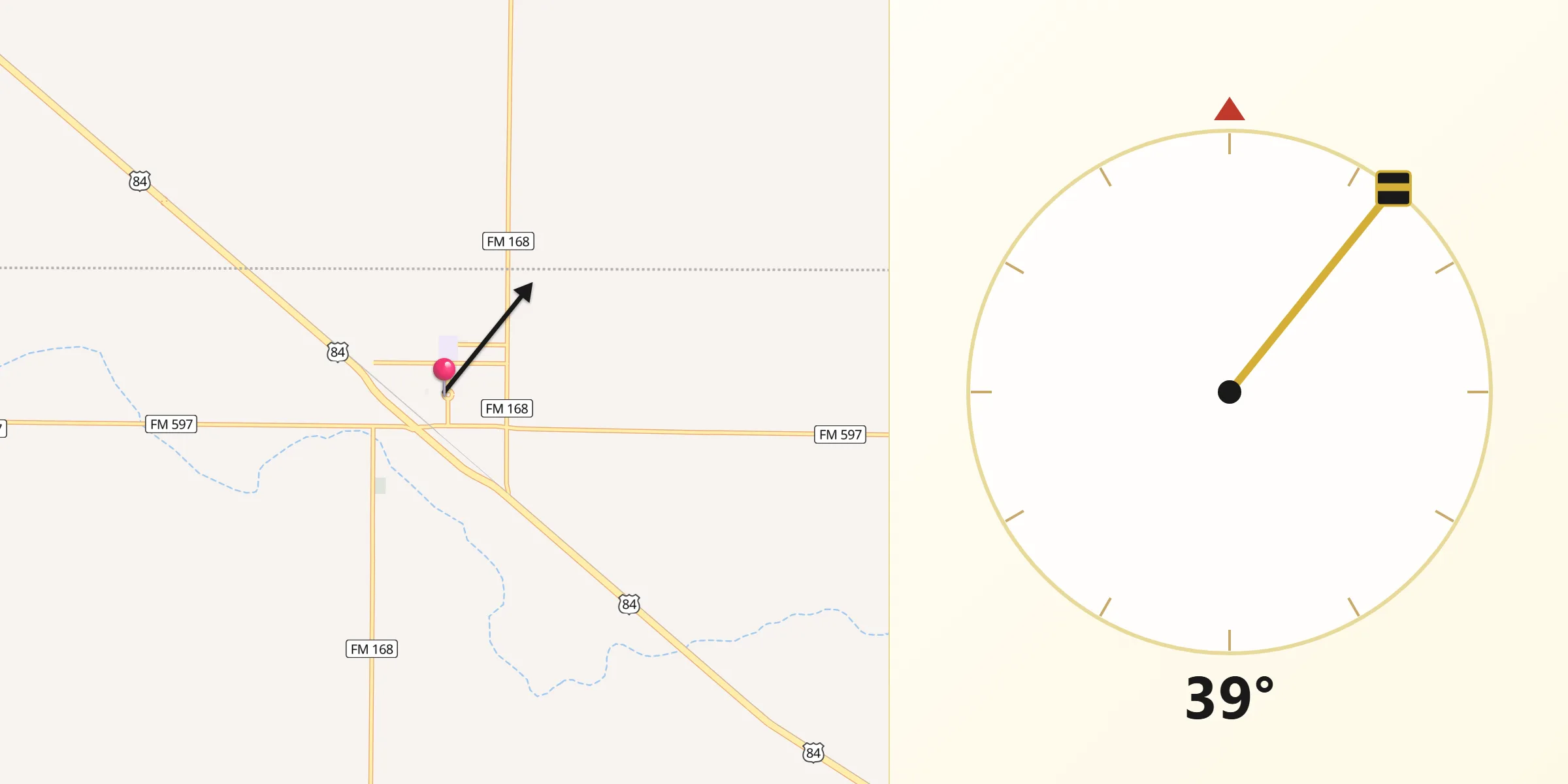 Qibla Direction from Anton