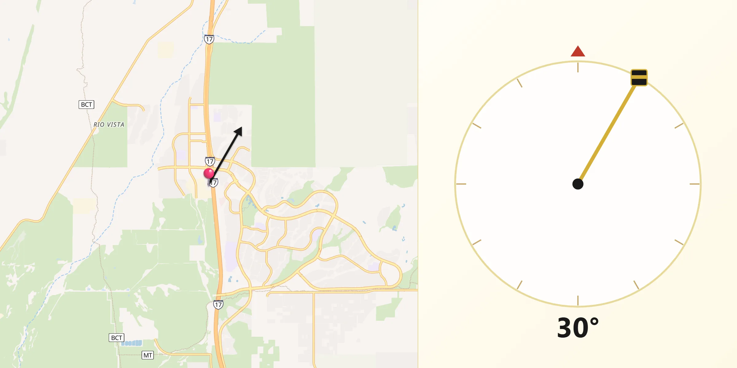 Qibla Direction from Anthem
