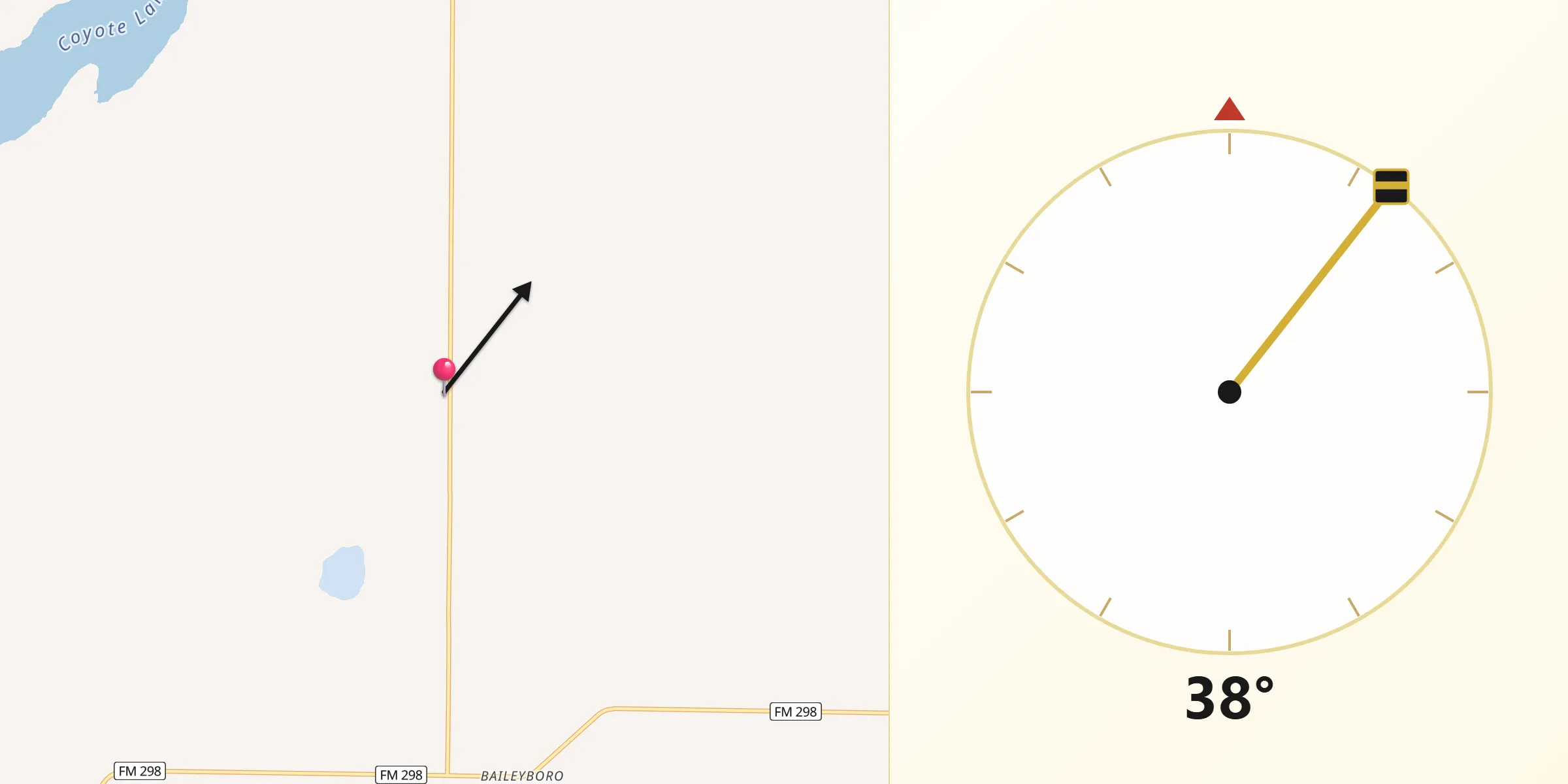 Qibla Direction from Bailey