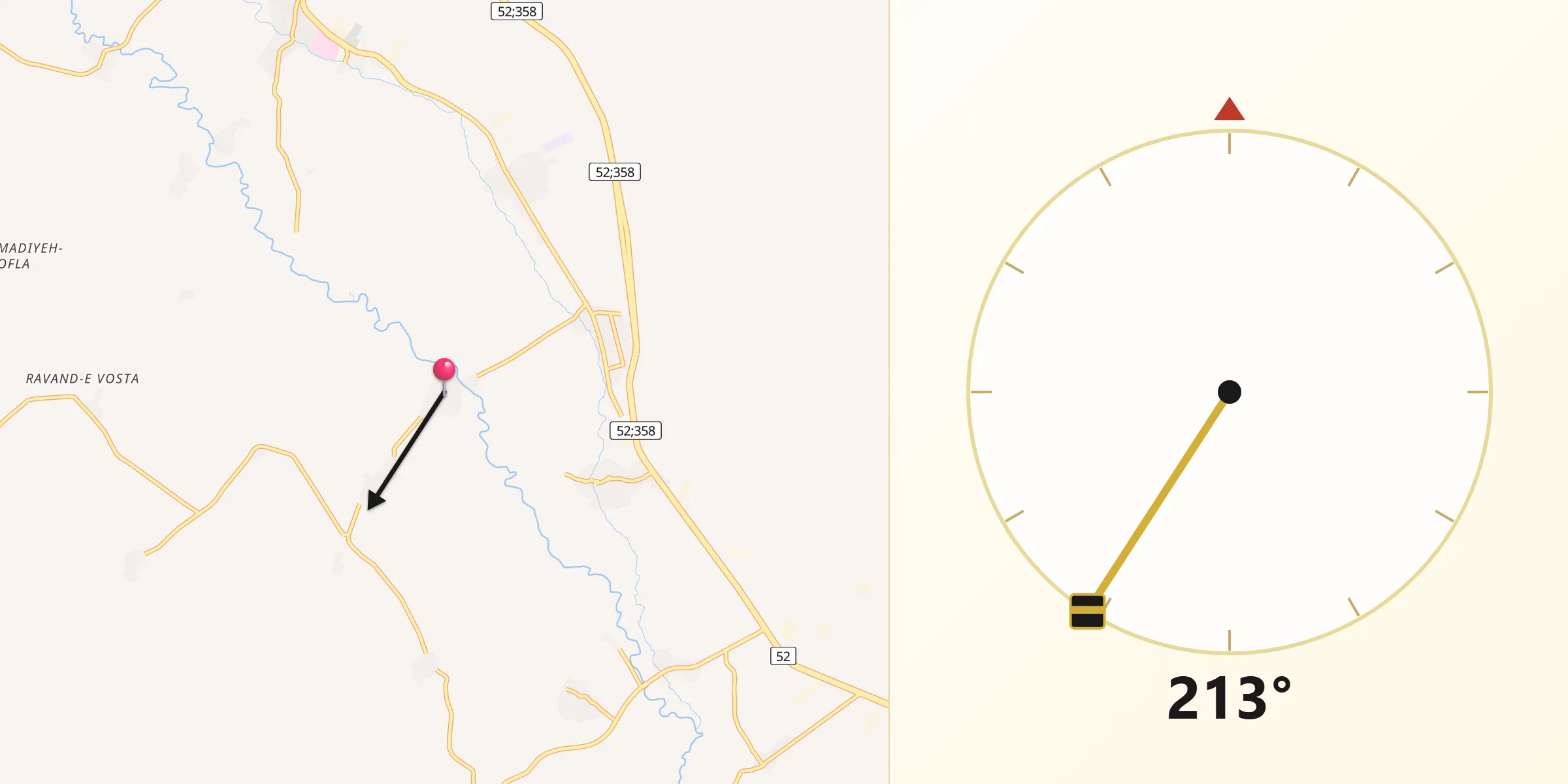 جهت قبله از قبازمان