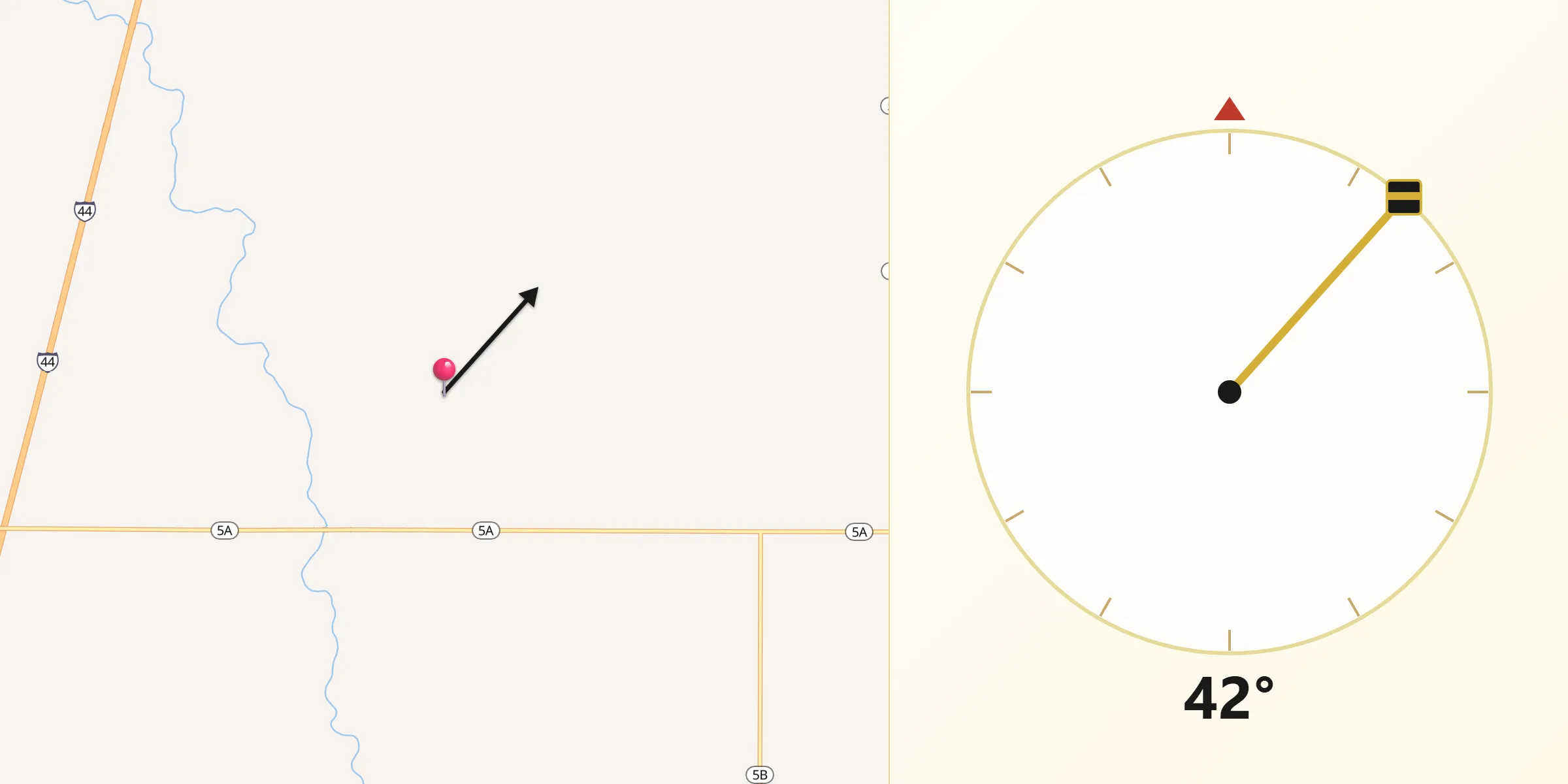 Qibla Direction from Cotton