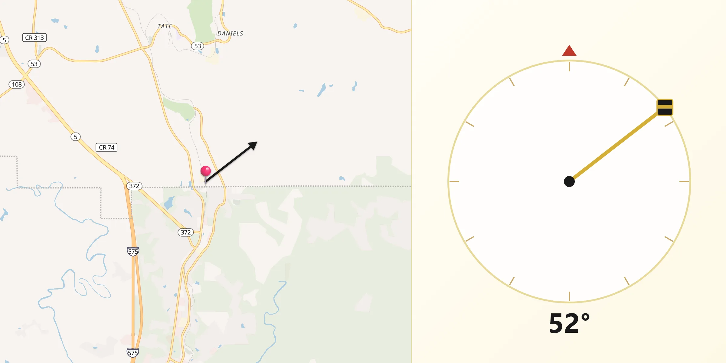 Qibla Direction from Nelson
