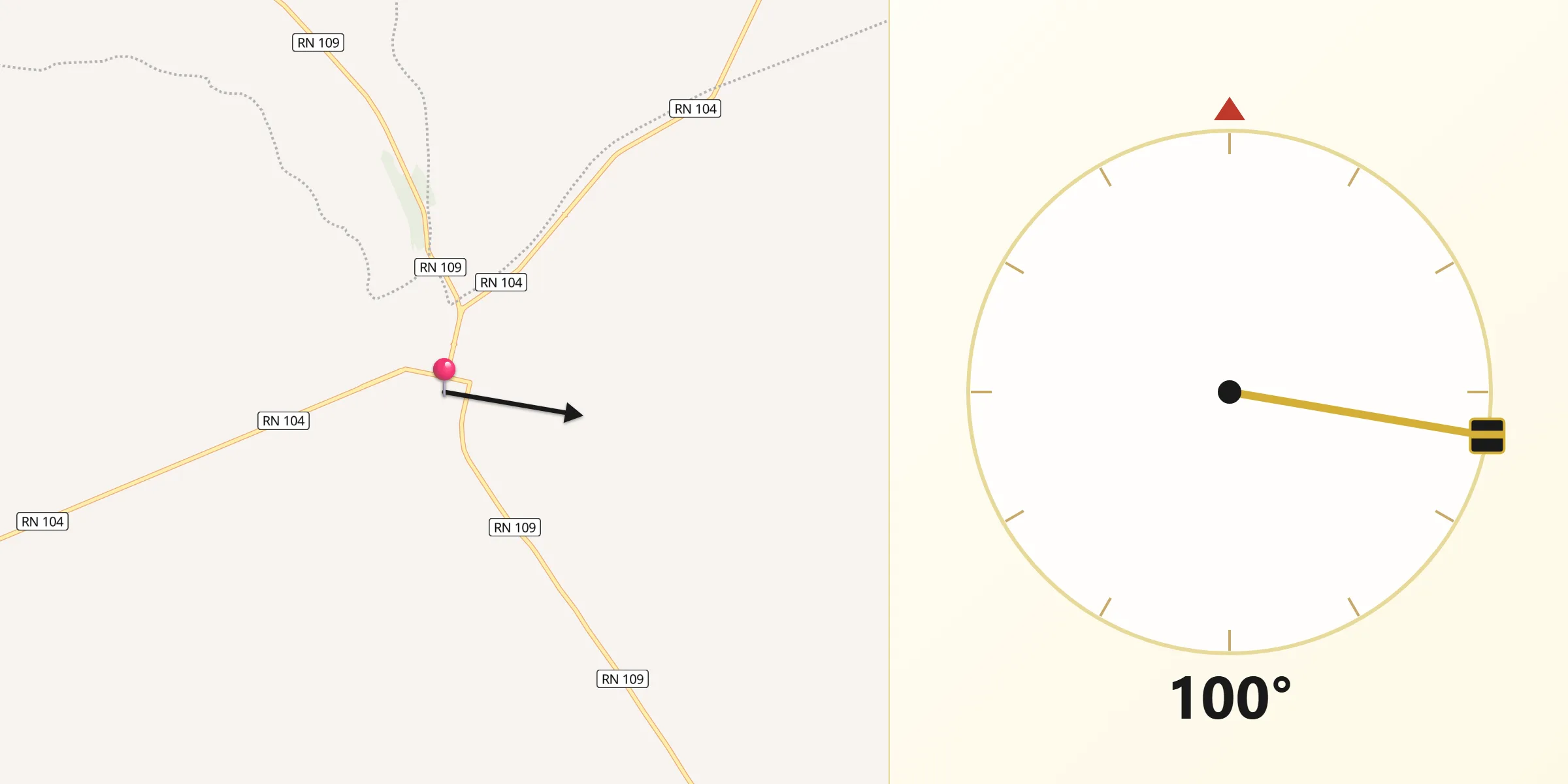 اتجاه القبلة من مرحوم