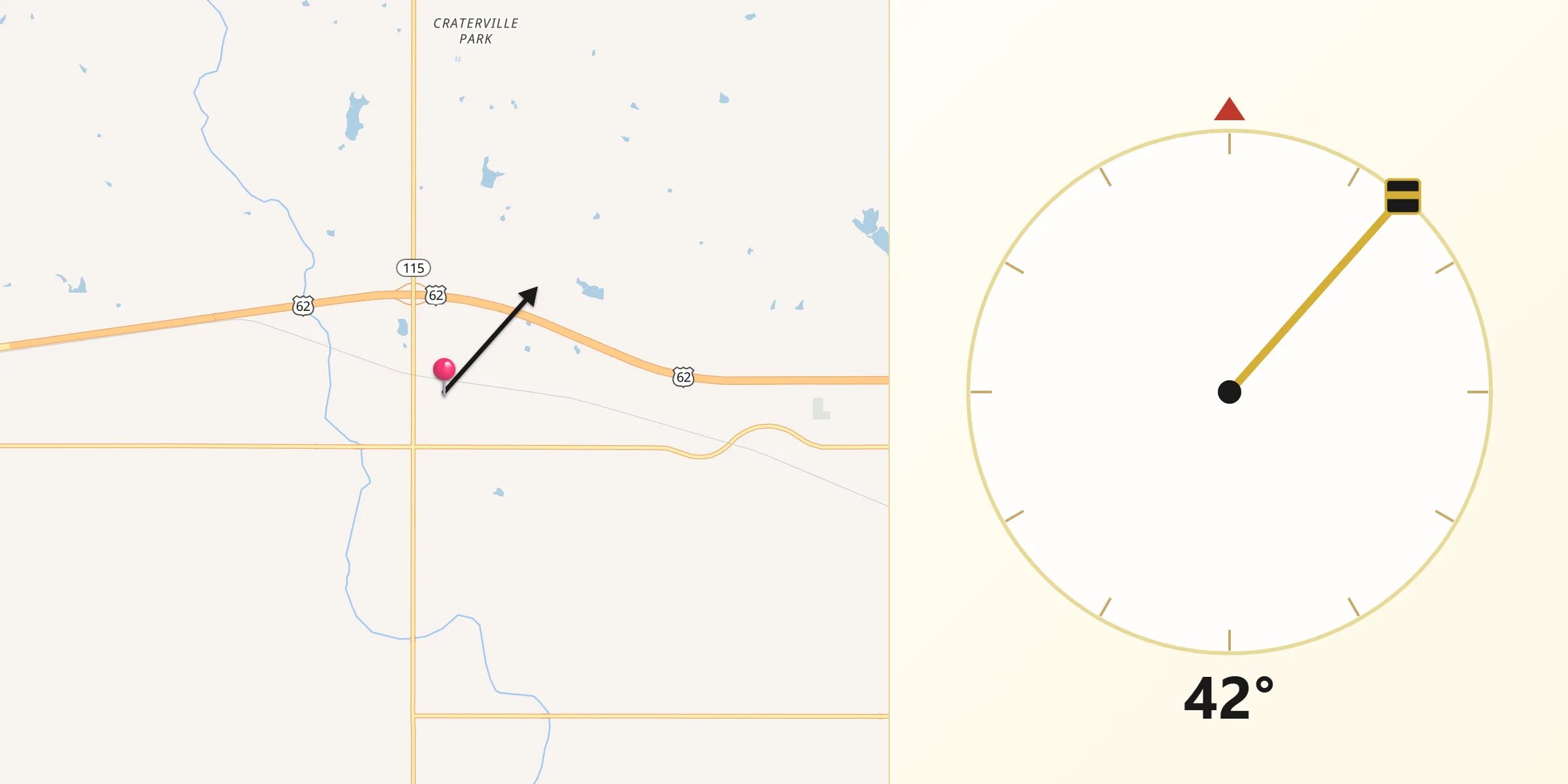 Qibla Direction from Cache