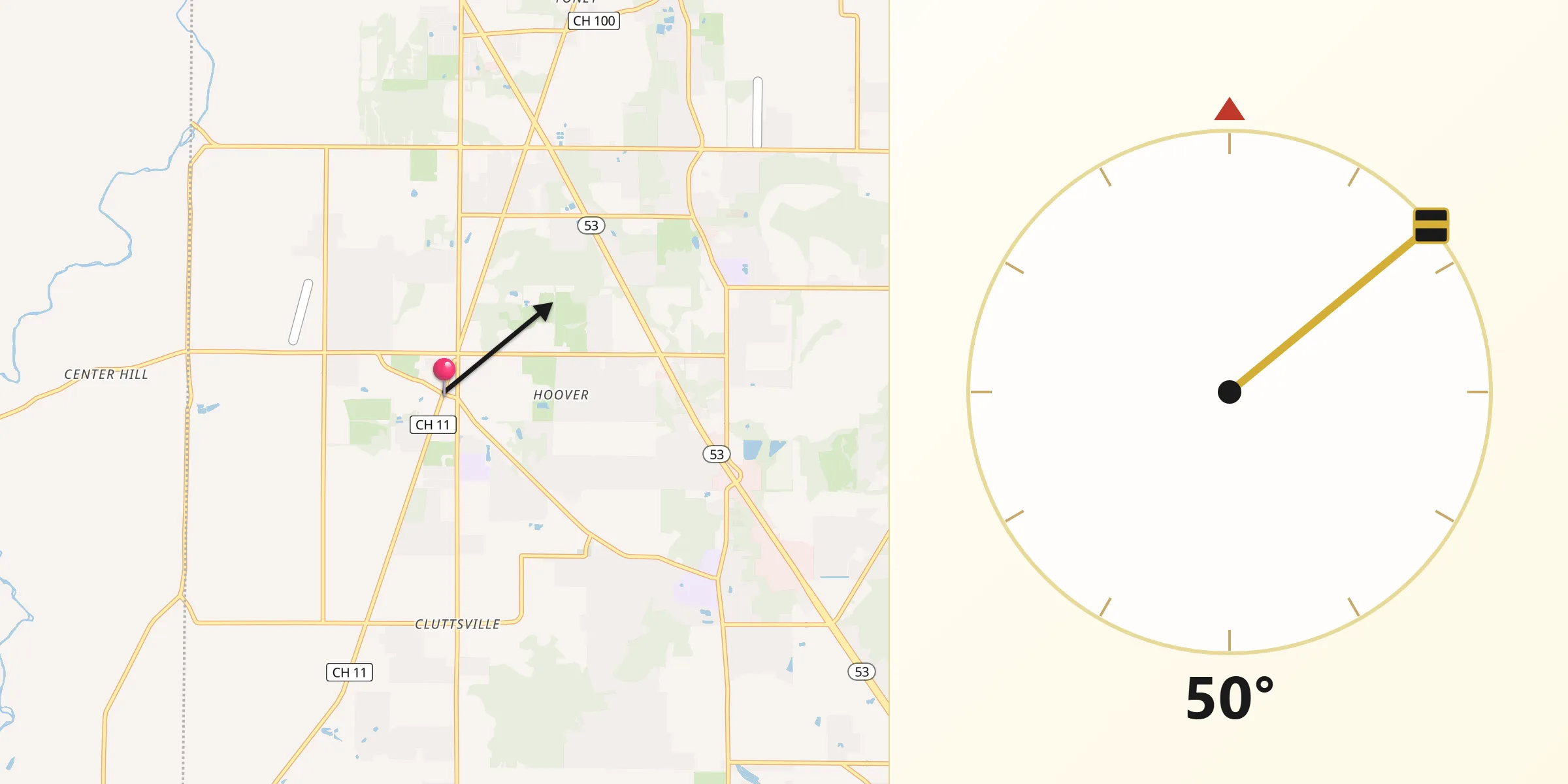Qibla Direction from Harvest