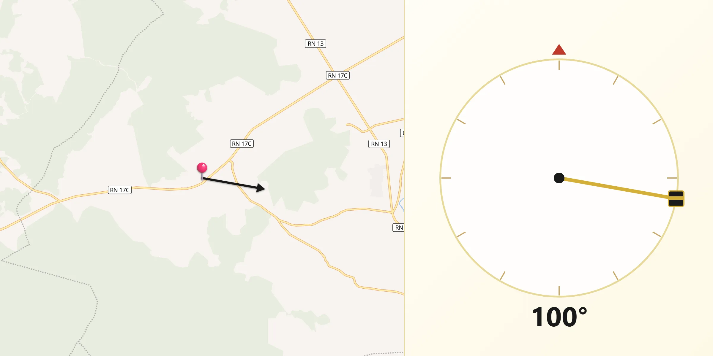 اتجاه القبلة من تنازرة