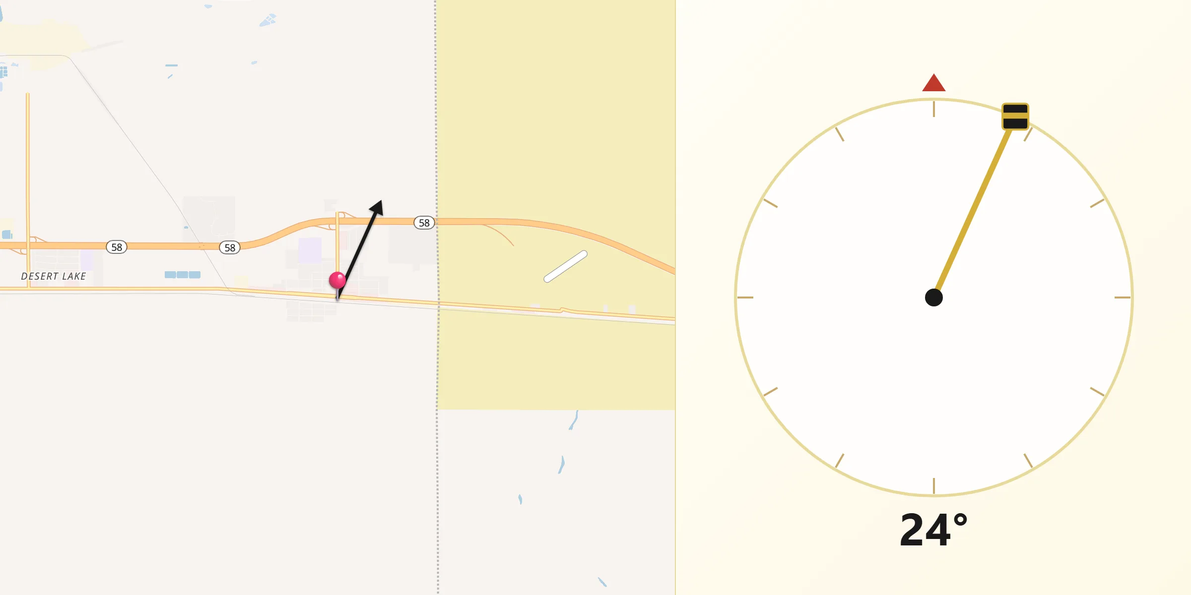 Qibla Direction from Boron