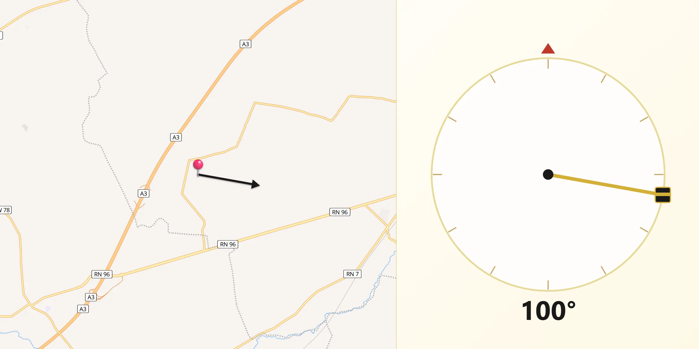 اتجاه القبلة من سيدي يعقوب