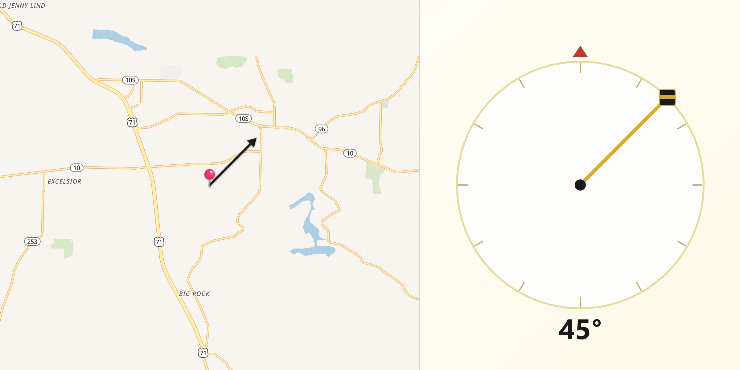 Qibla Direction from Sebastian