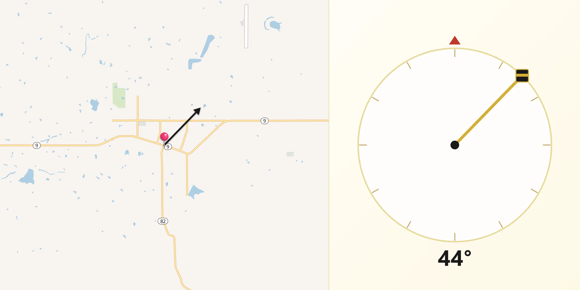 Qibla Direction from Stigler