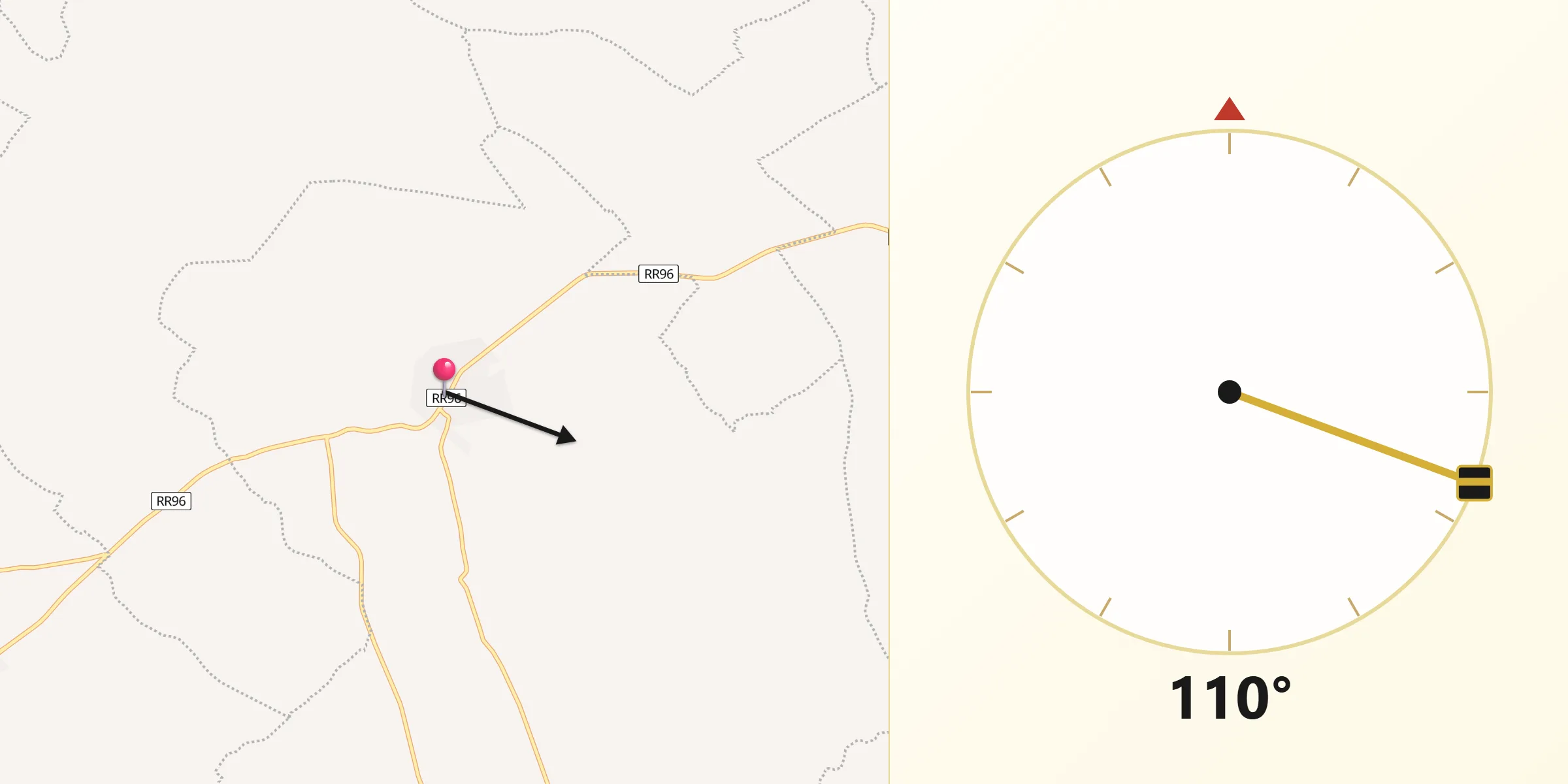 اتجاه القبلة من شربان