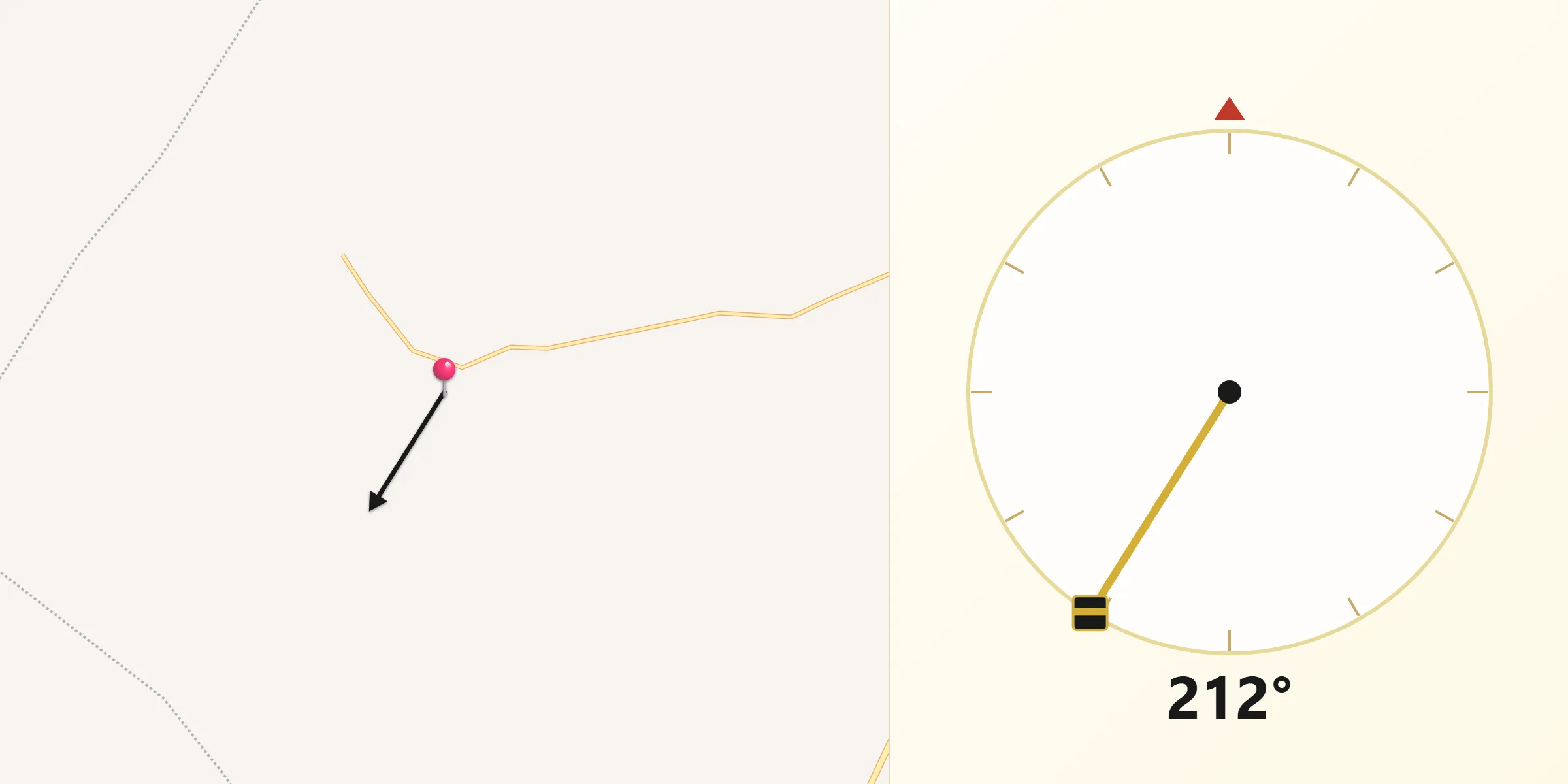 جهت قبله از قازیاتان
