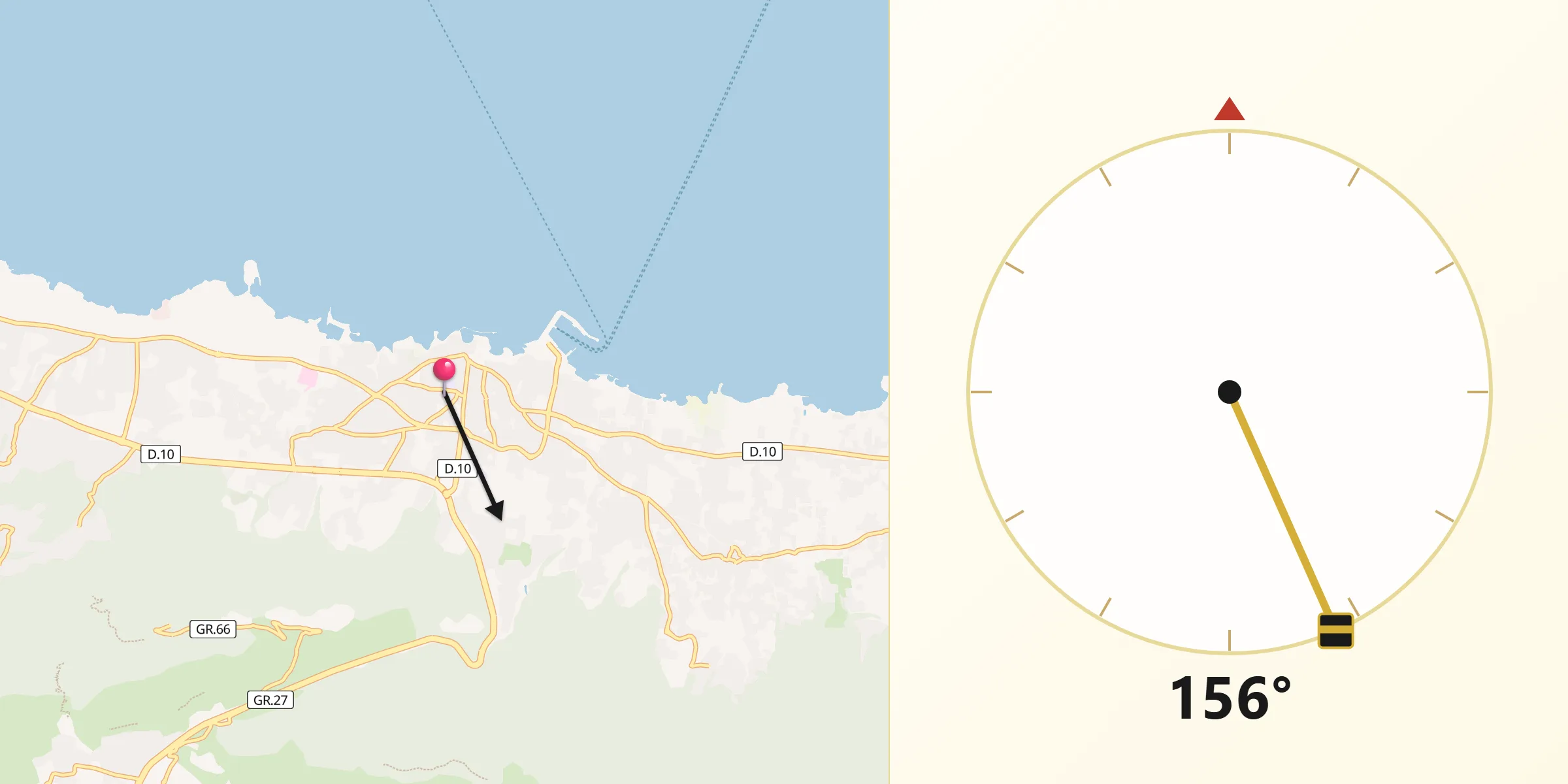 Κατεύθυνση Κίμπλα από το Κερύνεια