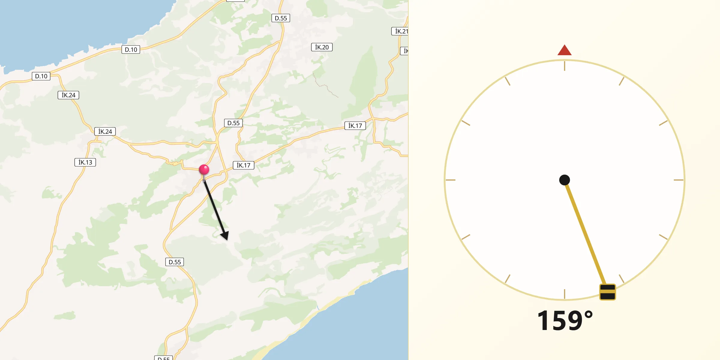 Κατεύθυνση Κίμπλα από το Λεονάρισσο