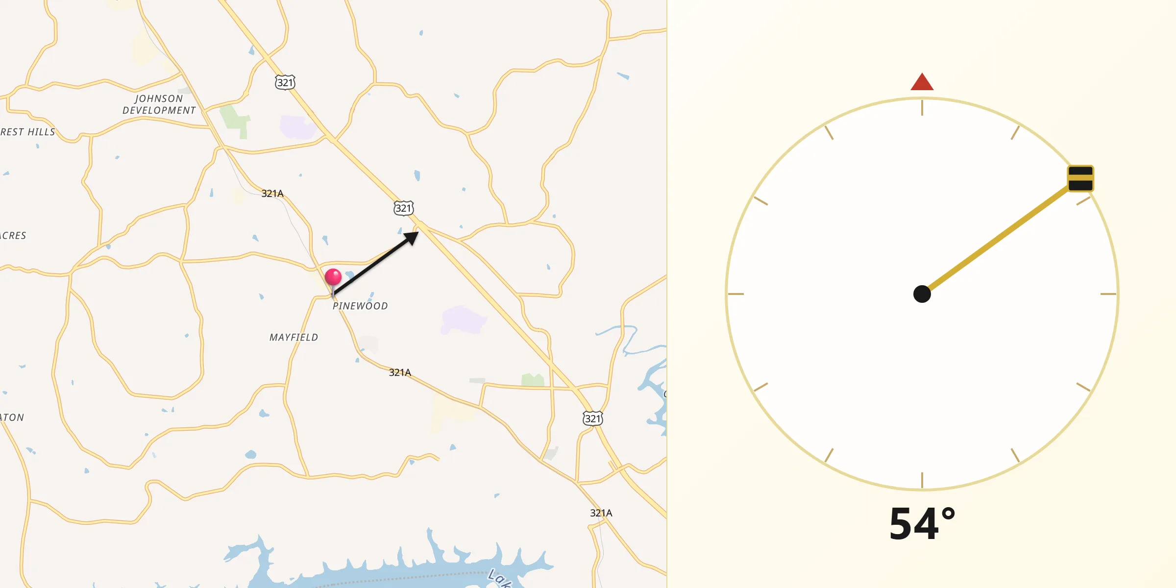 Qibla Direction from Sawmills