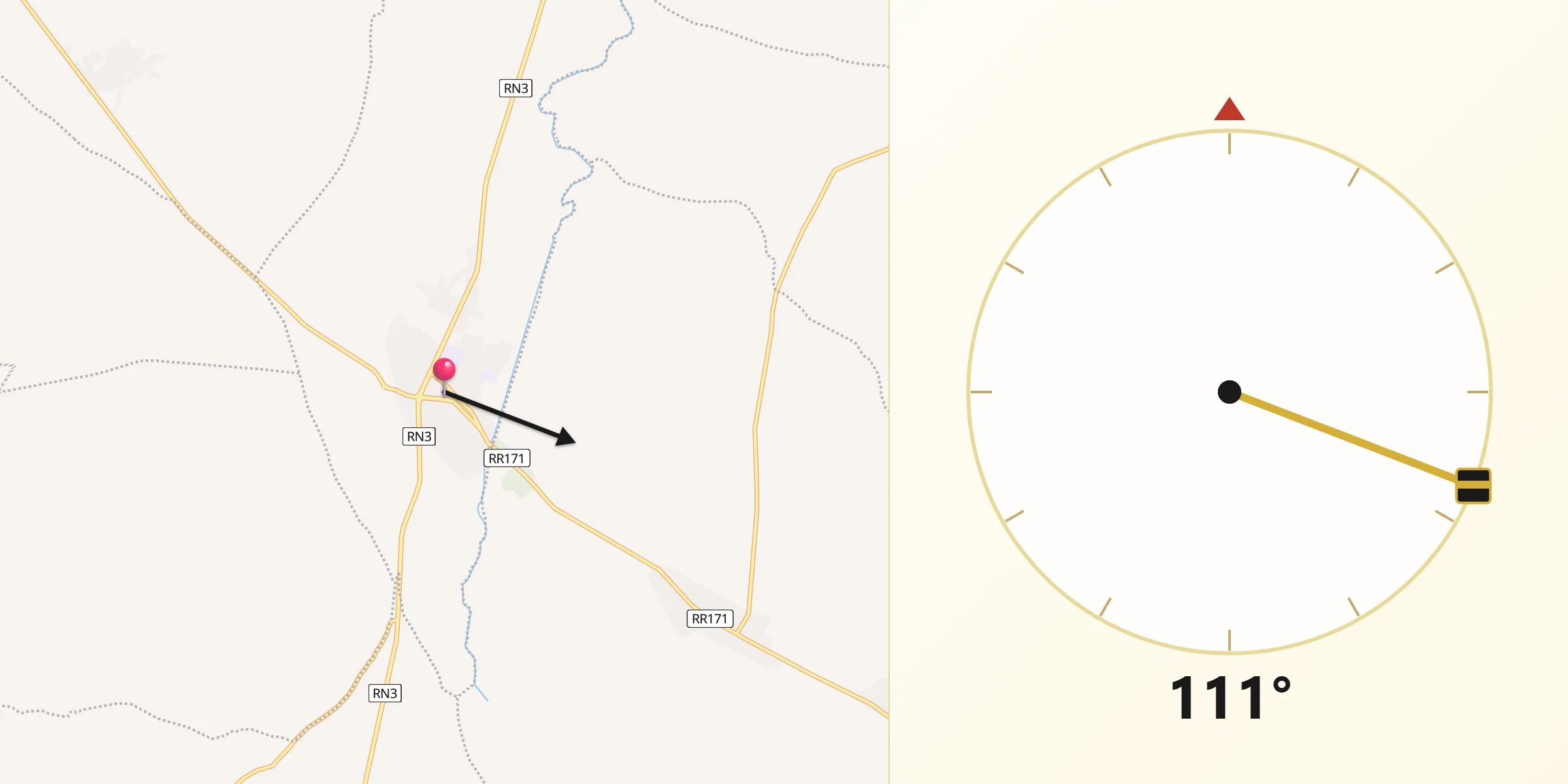 اتجاه القبلة من السبيخة