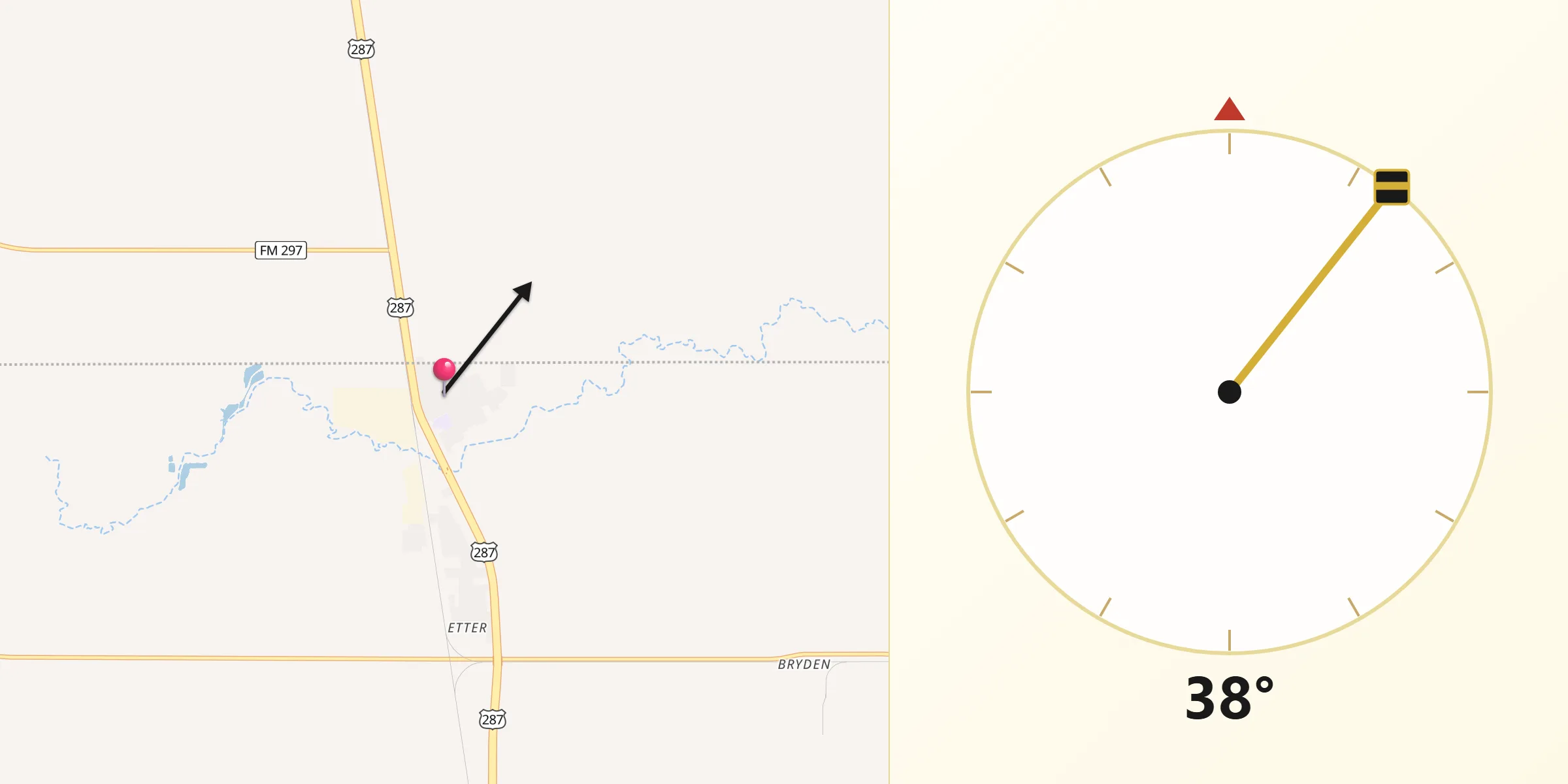 Qibla Direction from Cactus