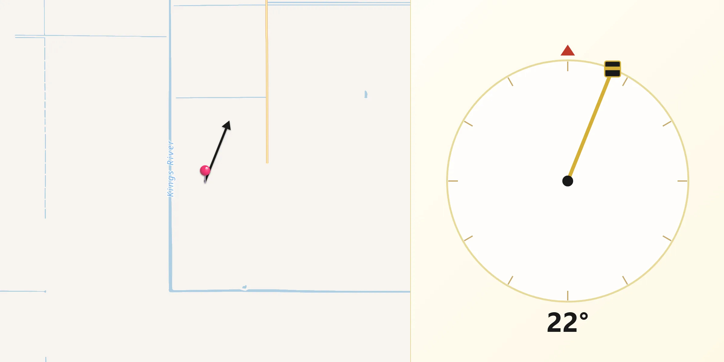 Qibla Direction from Kings