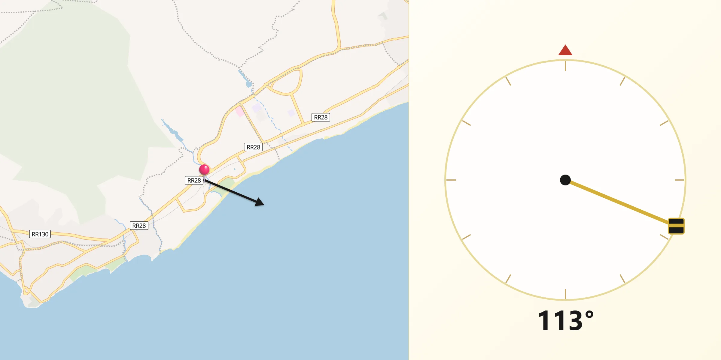 اتجاه القبلة من المرازقة