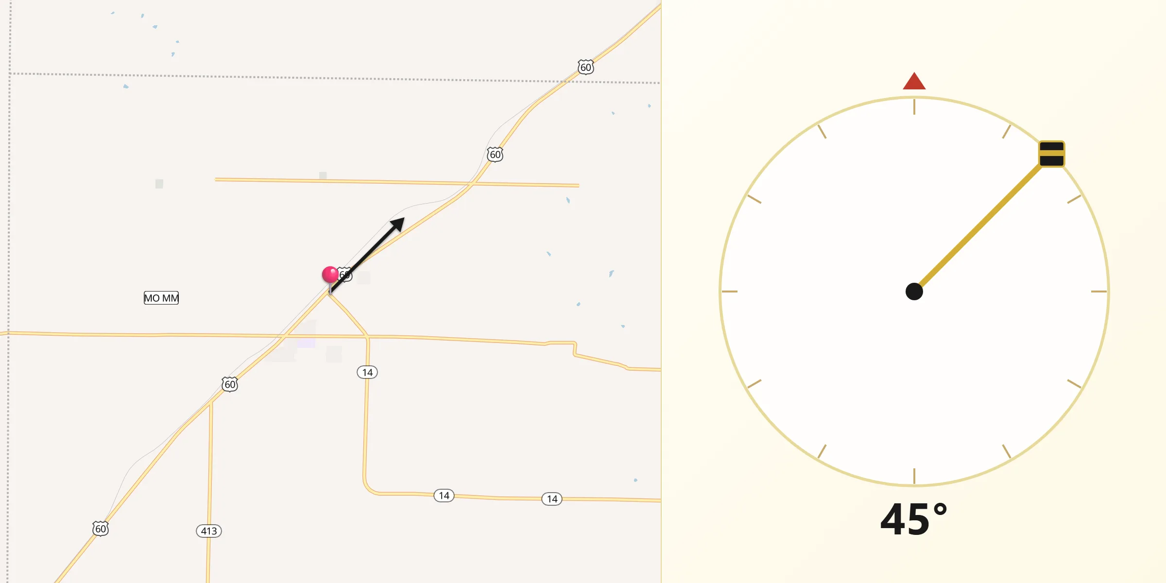 Qibla Direction from Billings Metropolitan Area