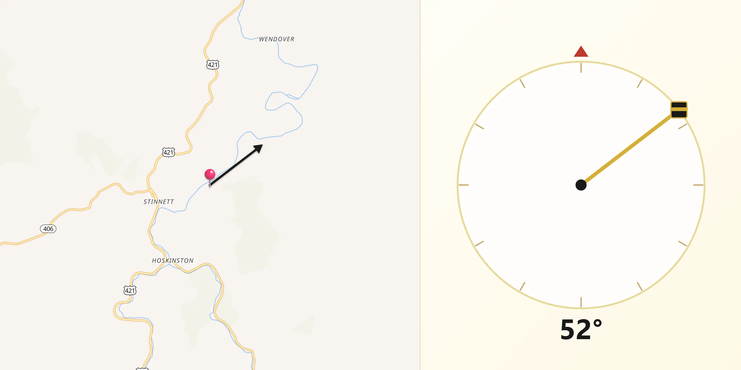 Qibla Direction from Leslie
