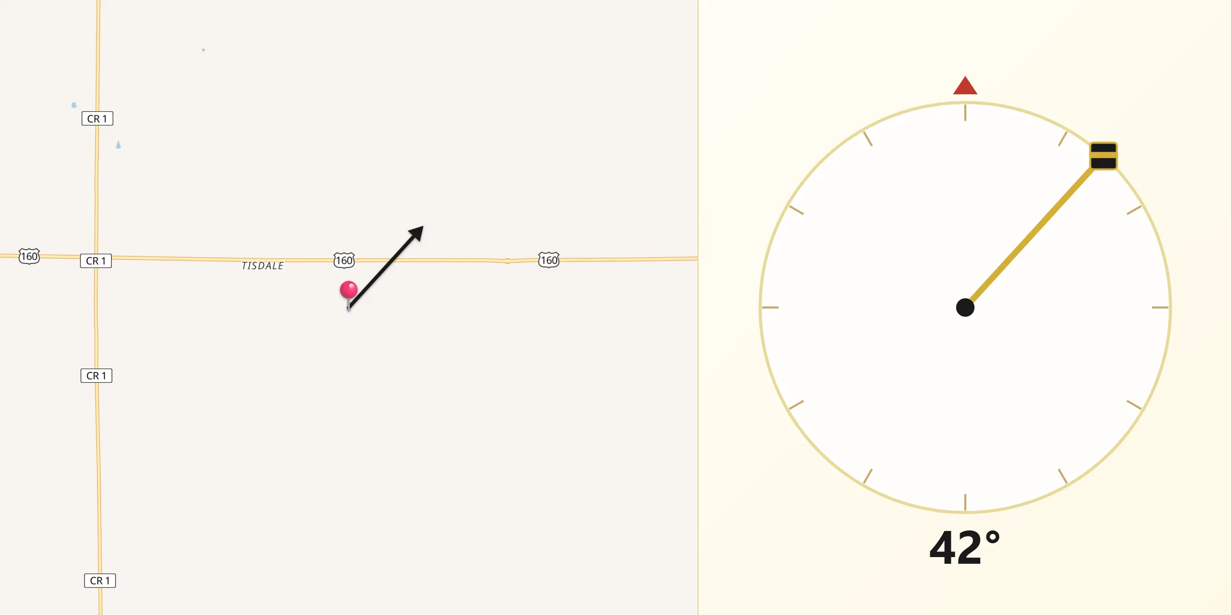 Qibla Direction from Cowley