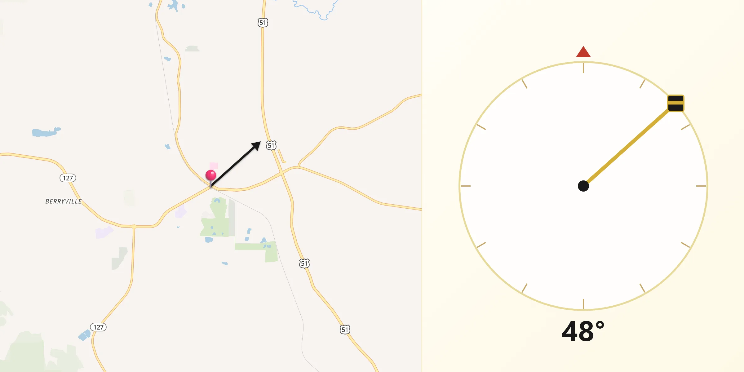 Qibla Direction from Anna