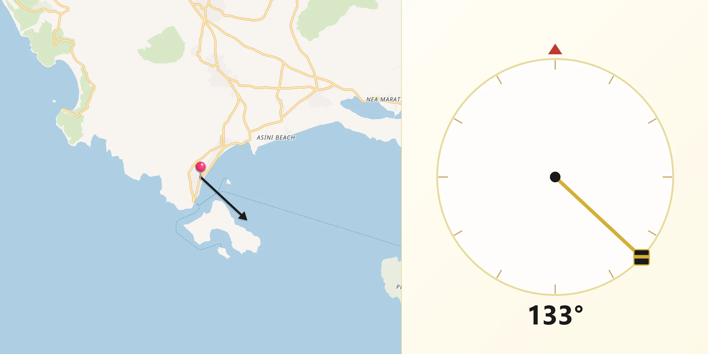 Κατεύθυνση Κίμπλα από το Τολό