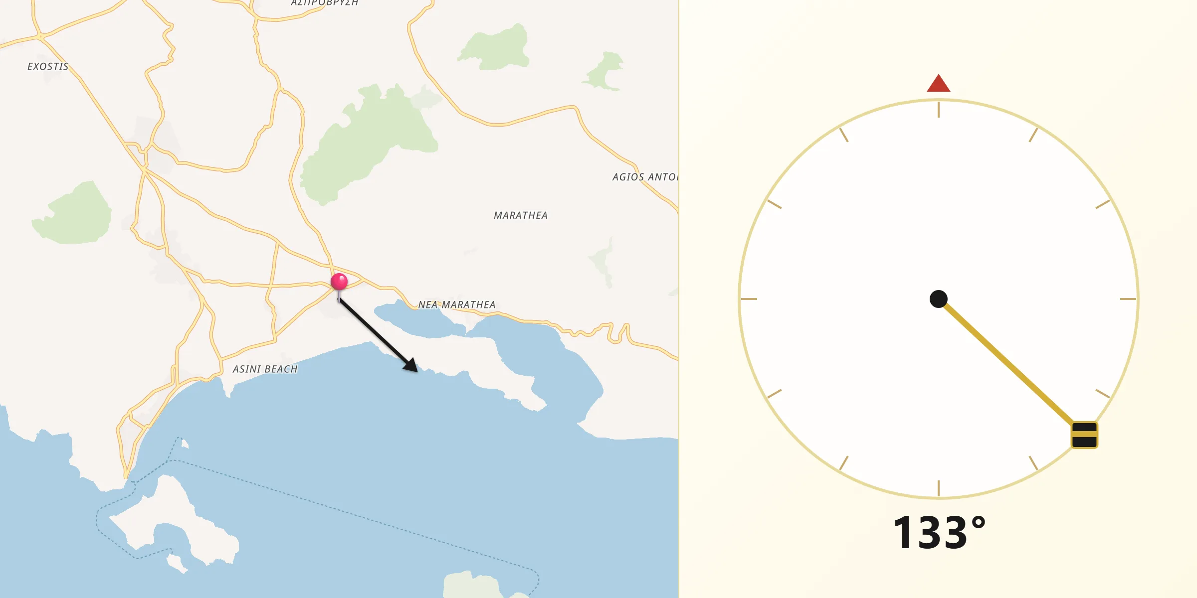 Κατεύθυνση Κίμπλα από το Δρέπανο