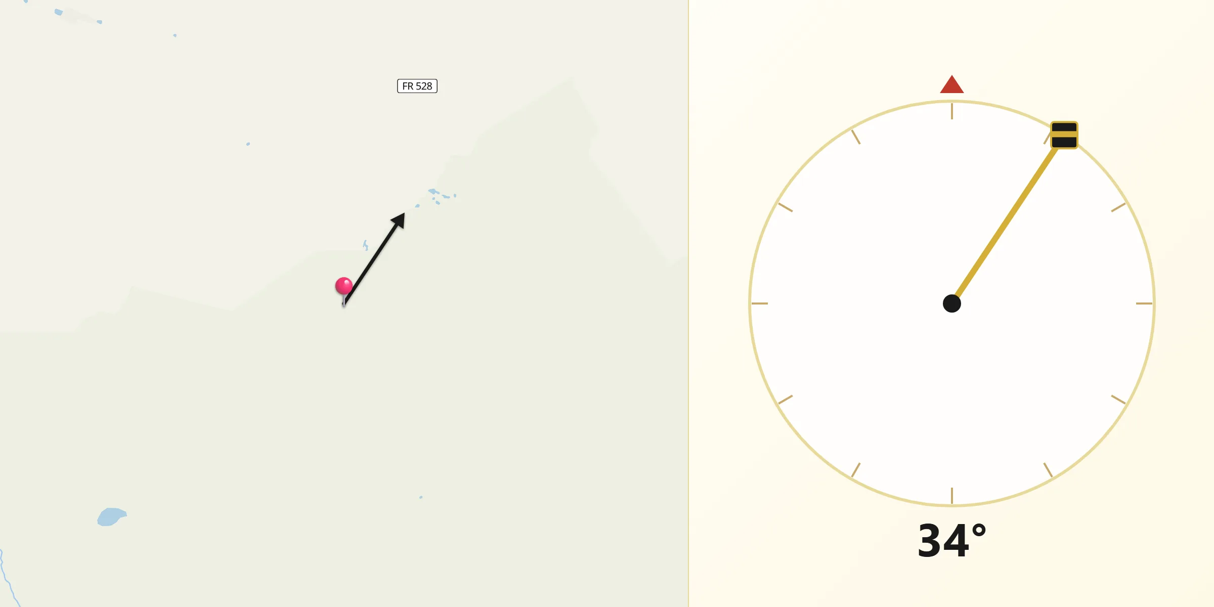 Qibla Direction from Mineral