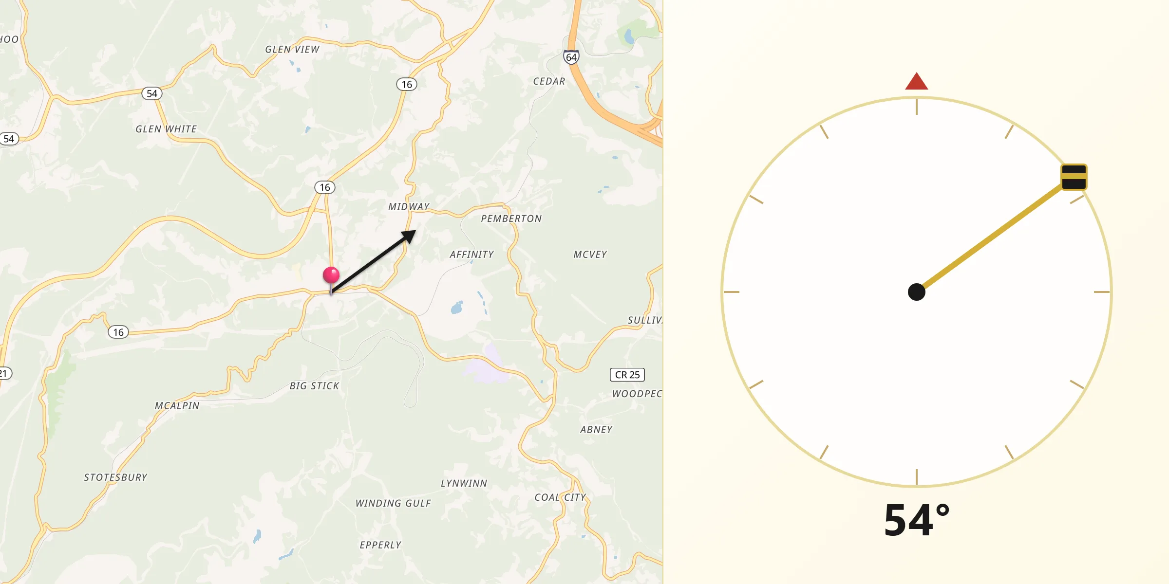 Qibla Direction from Sophia