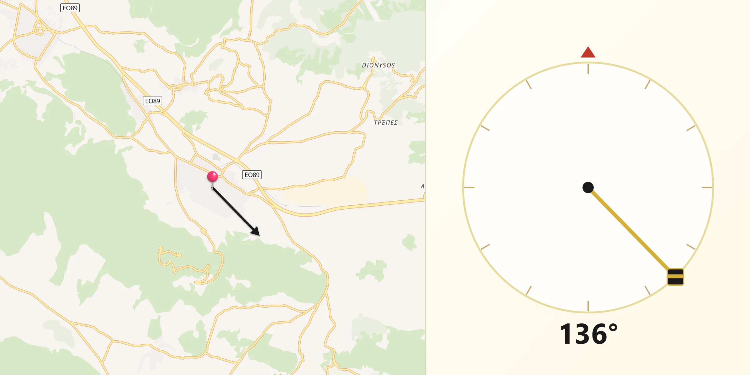 Κατεύθυνση Κίμπλα από το Κερατέα