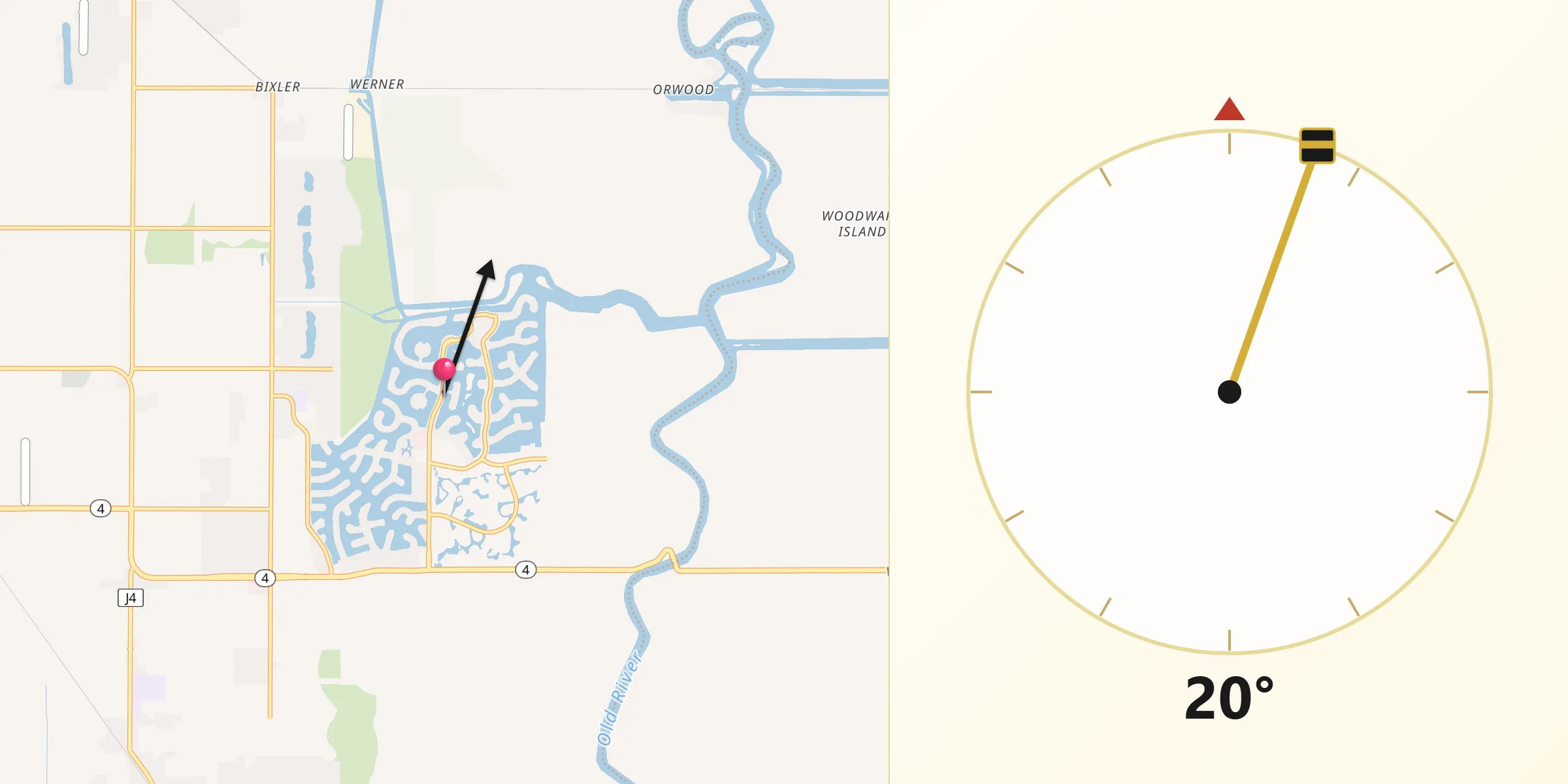 Qibla Direction from Discovery Bay