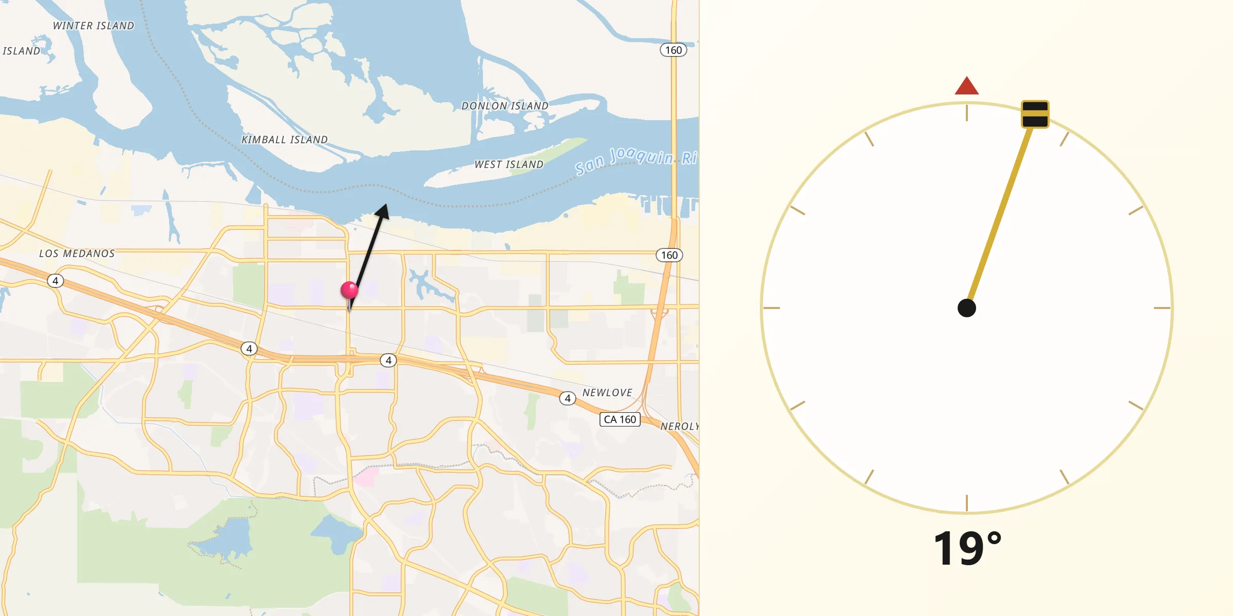 Qibla Direction from Antioch